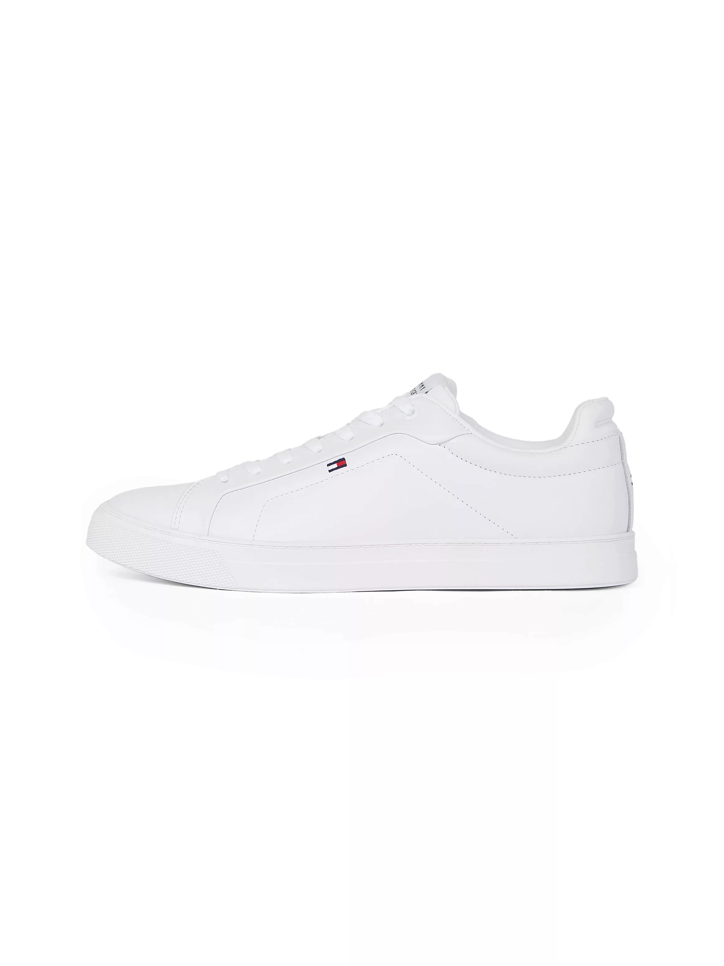 Tommy Hilfiger Plateausneaker "ICON COURT LTH FLAG ESS", Freizeitschuh, Hal günstig online kaufen