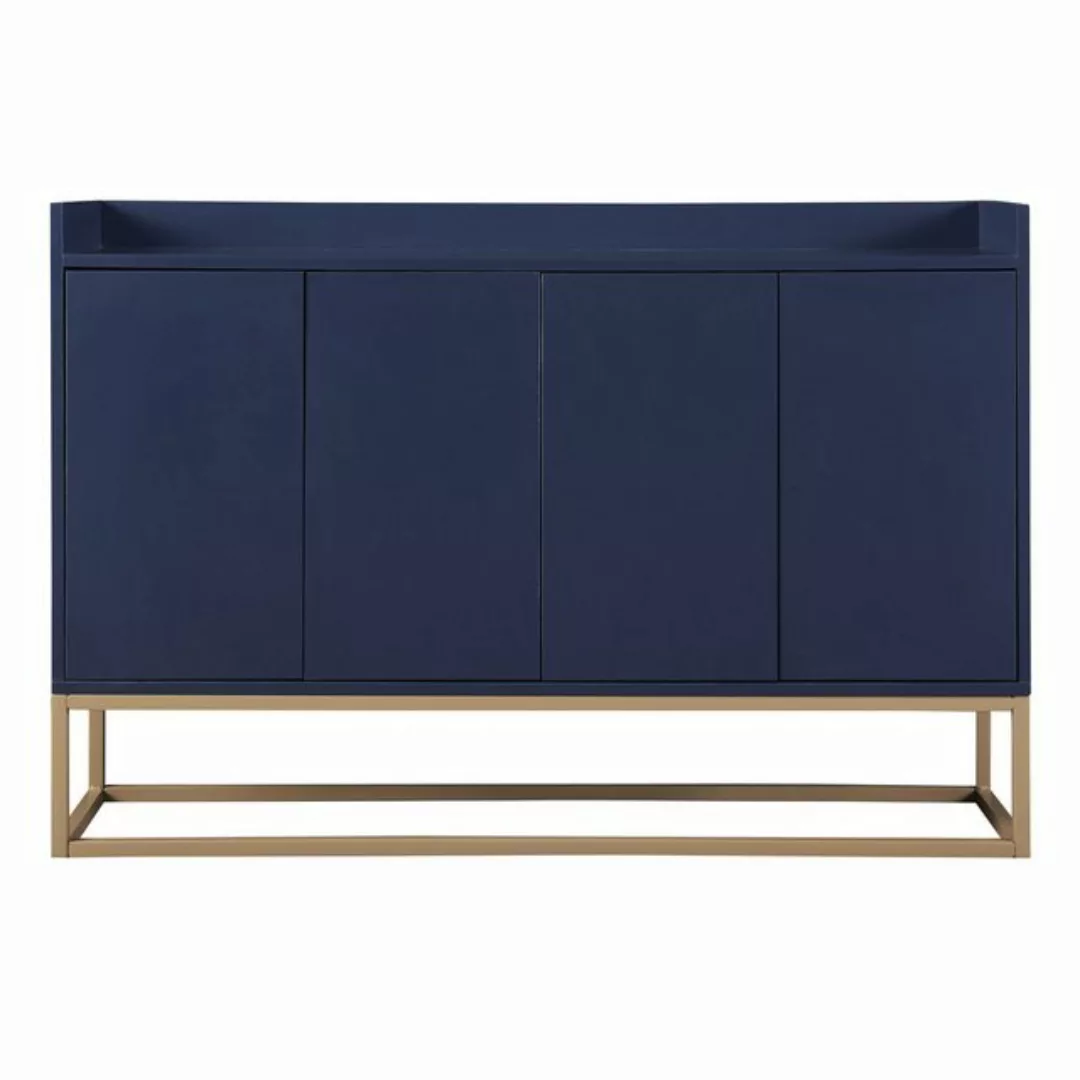 IDEASY Buffet Aufbewahrungsschrank, Sideboard mit 4 Türen, (verstellbaren R günstig online kaufen