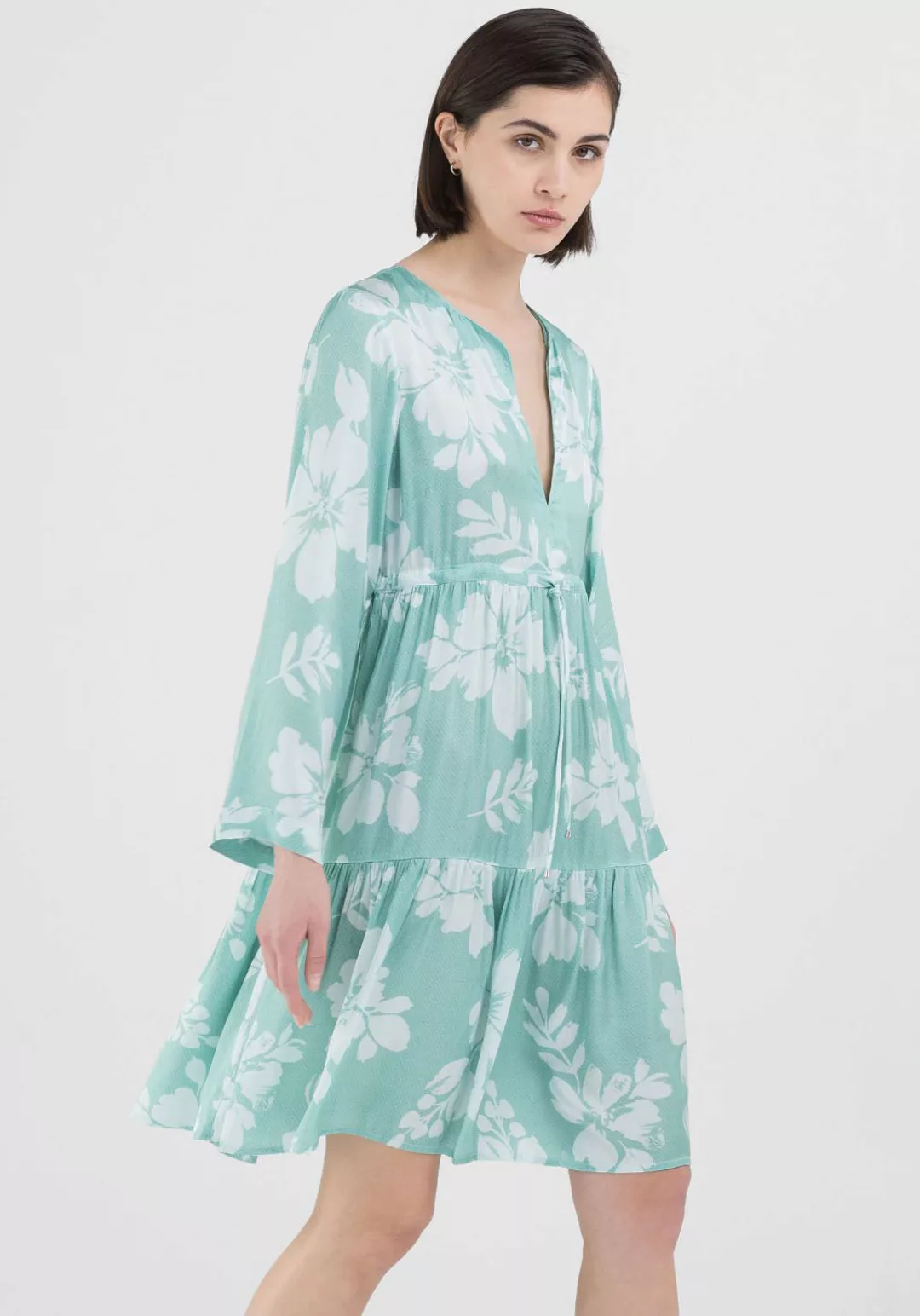 Replay Sommerkleid aus leichter Viskosequalität günstig online kaufen
