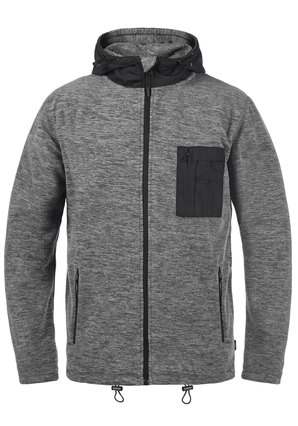 Indicode Fleecejacke IDWilmot Herren Fleecejacke mit Kapuze günstig online kaufen