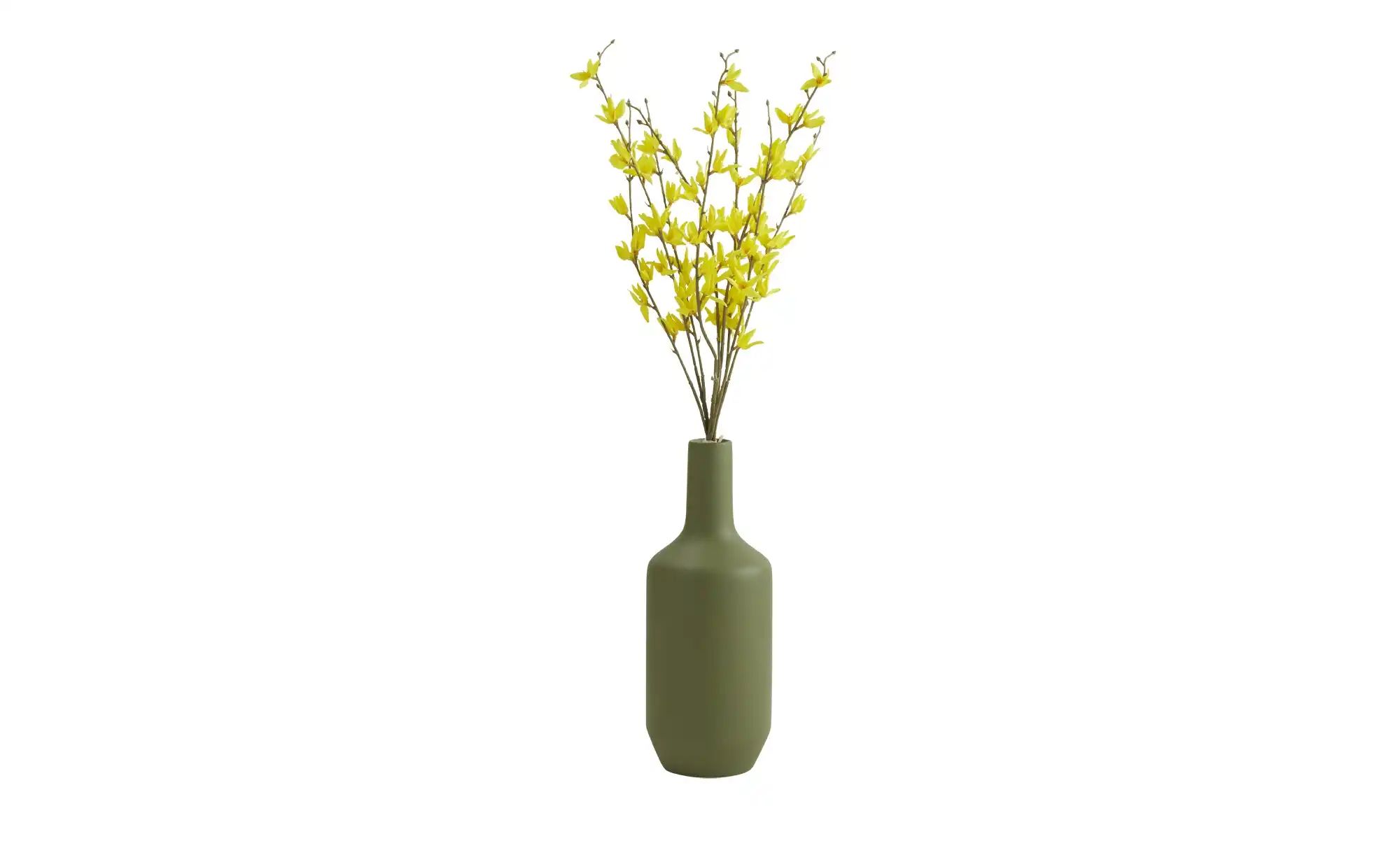 Forsythienbund   ¦ gelb ¦ Kunststoff,Eisen ¦ Maße (cm): B: 22 H: 9 Accessoi günstig online kaufen