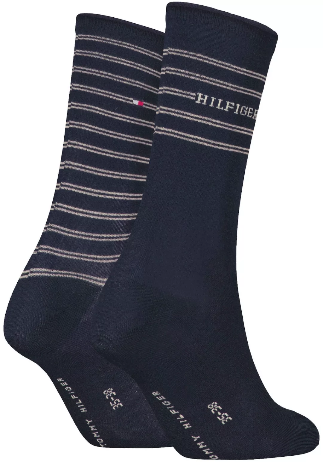 Tommy Hilfiger Socken, (2er-Pack), mit Logoschriftzug günstig online kaufen