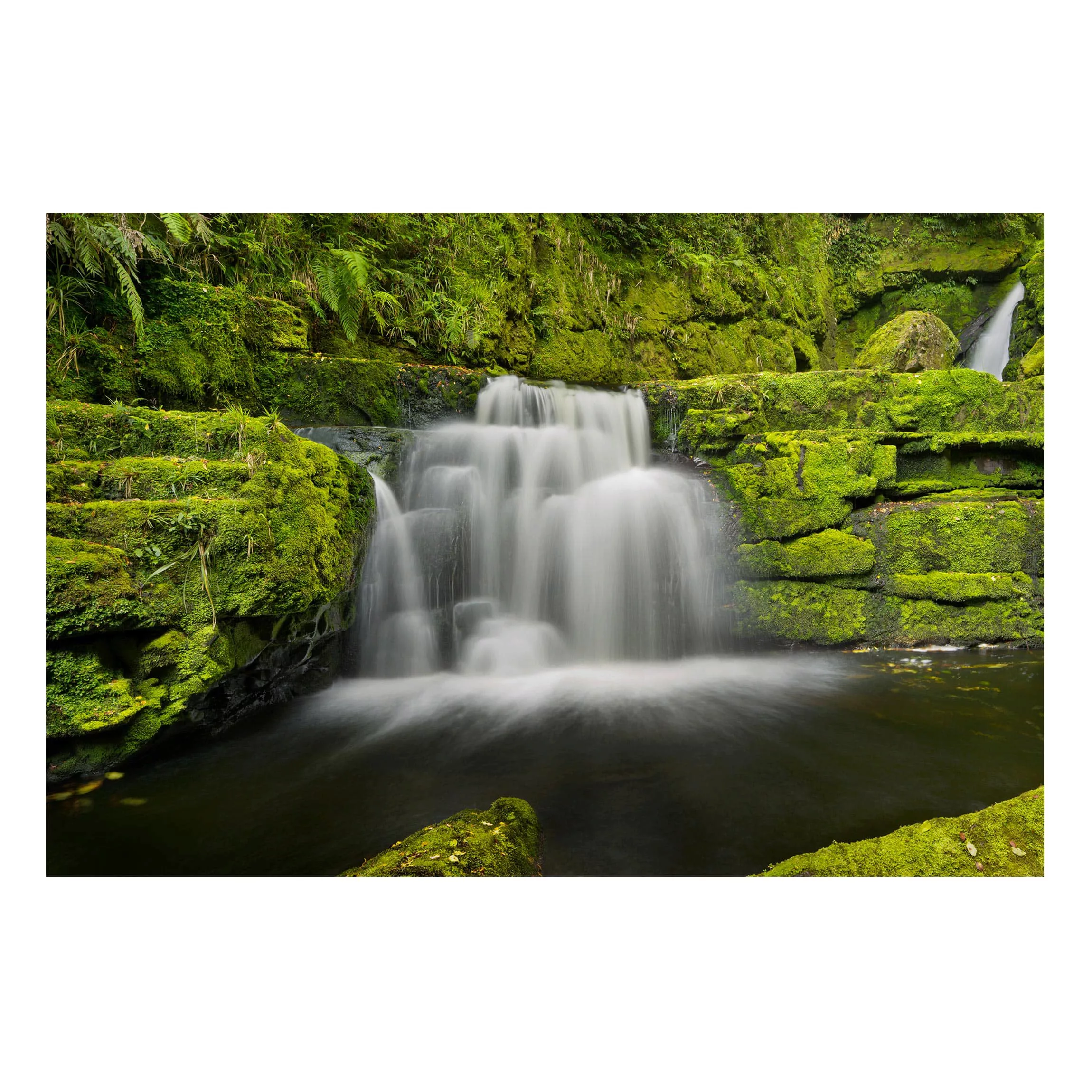 Magnettafel - Querformat 3:2 Lower McLean Falls in Neuseeland günstig online kaufen