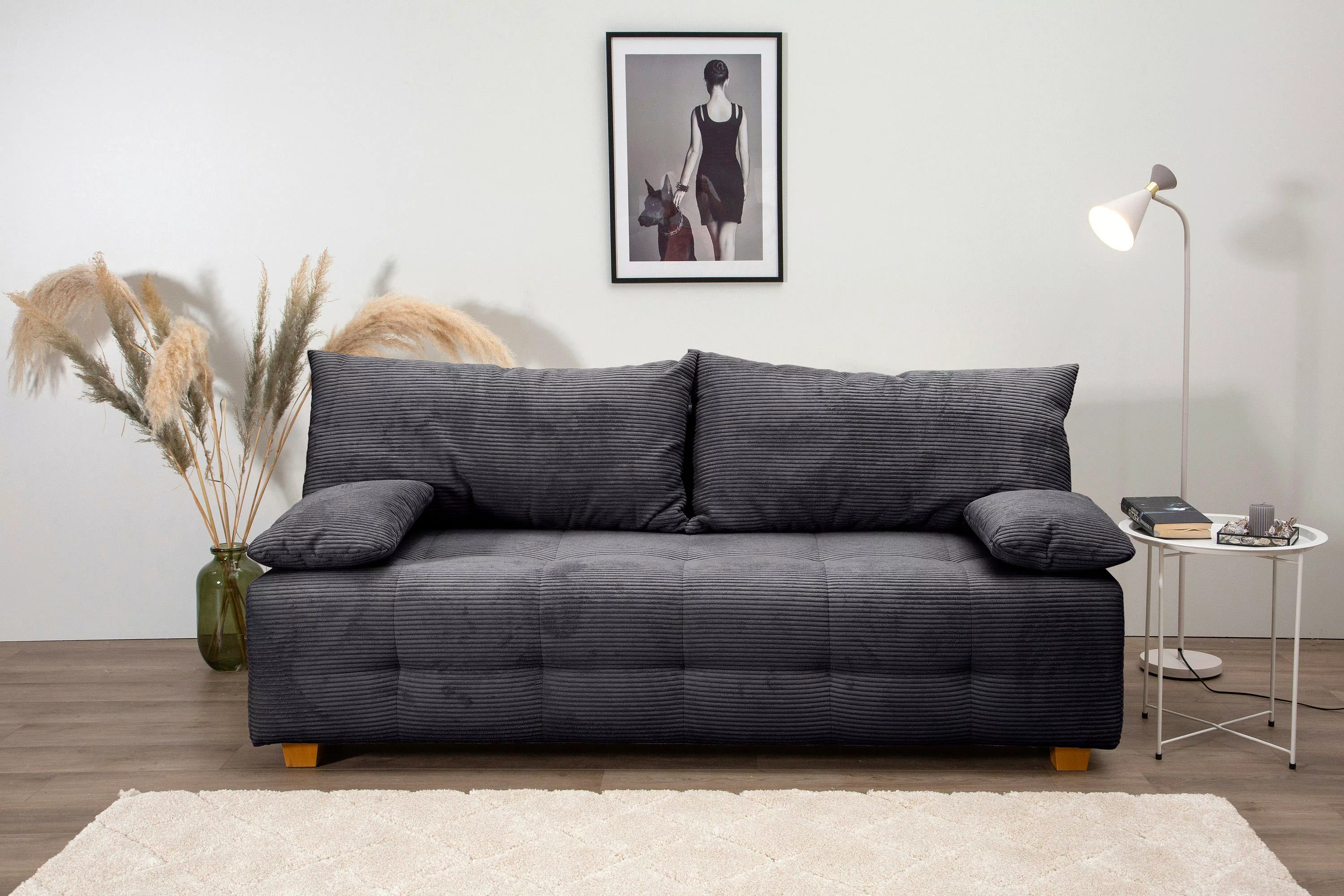 COLLECTION AB Schlafsofa "Bella", Schlafsofa,Bettkasten,Bonellfederkern,Rüc günstig online kaufen