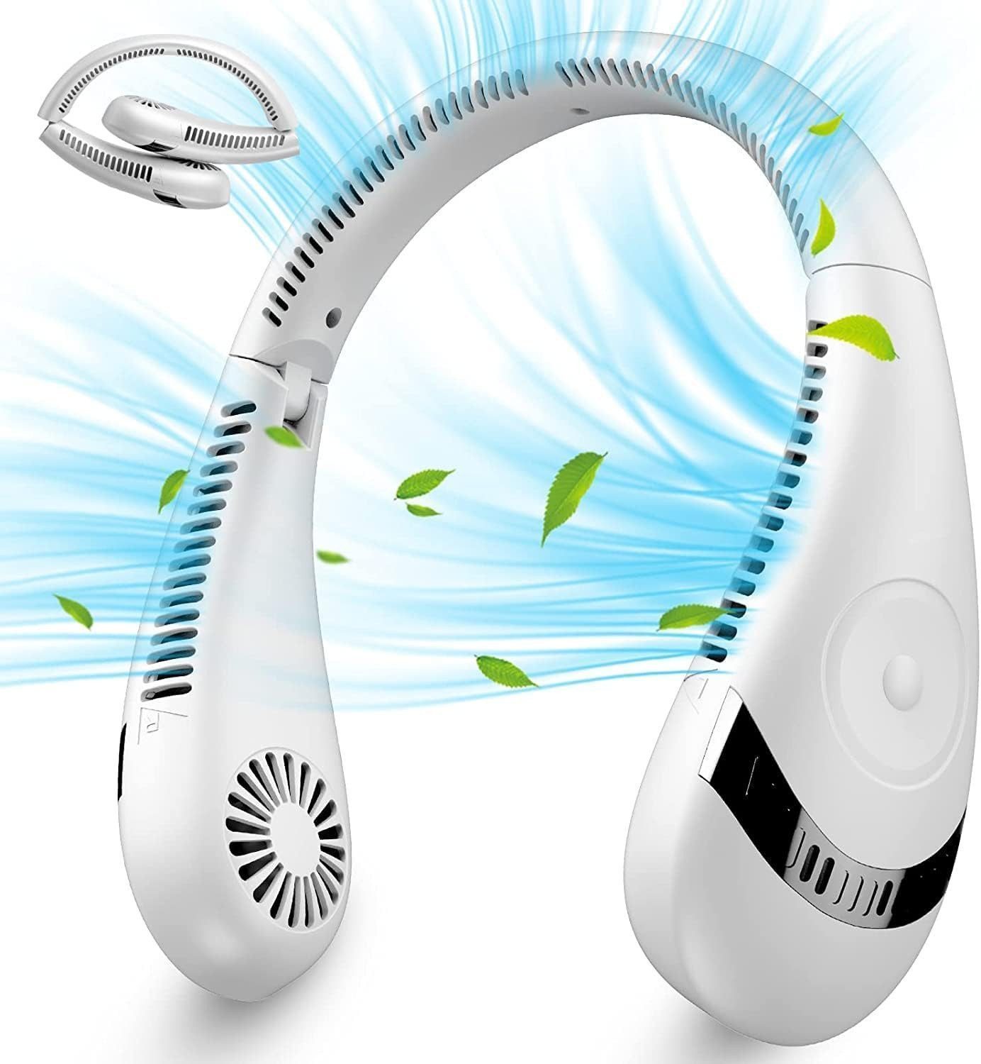 ibettertec Mini USB-Ventilator Hals Ventilator, 5000mAh günstig online kaufen