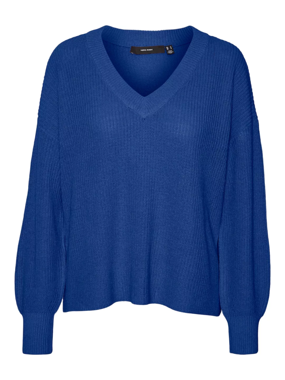 Vero Moda V-Ausschnitt-Pullover "VMZIA LS V-NECK PULLOVER BOO" günstig online kaufen