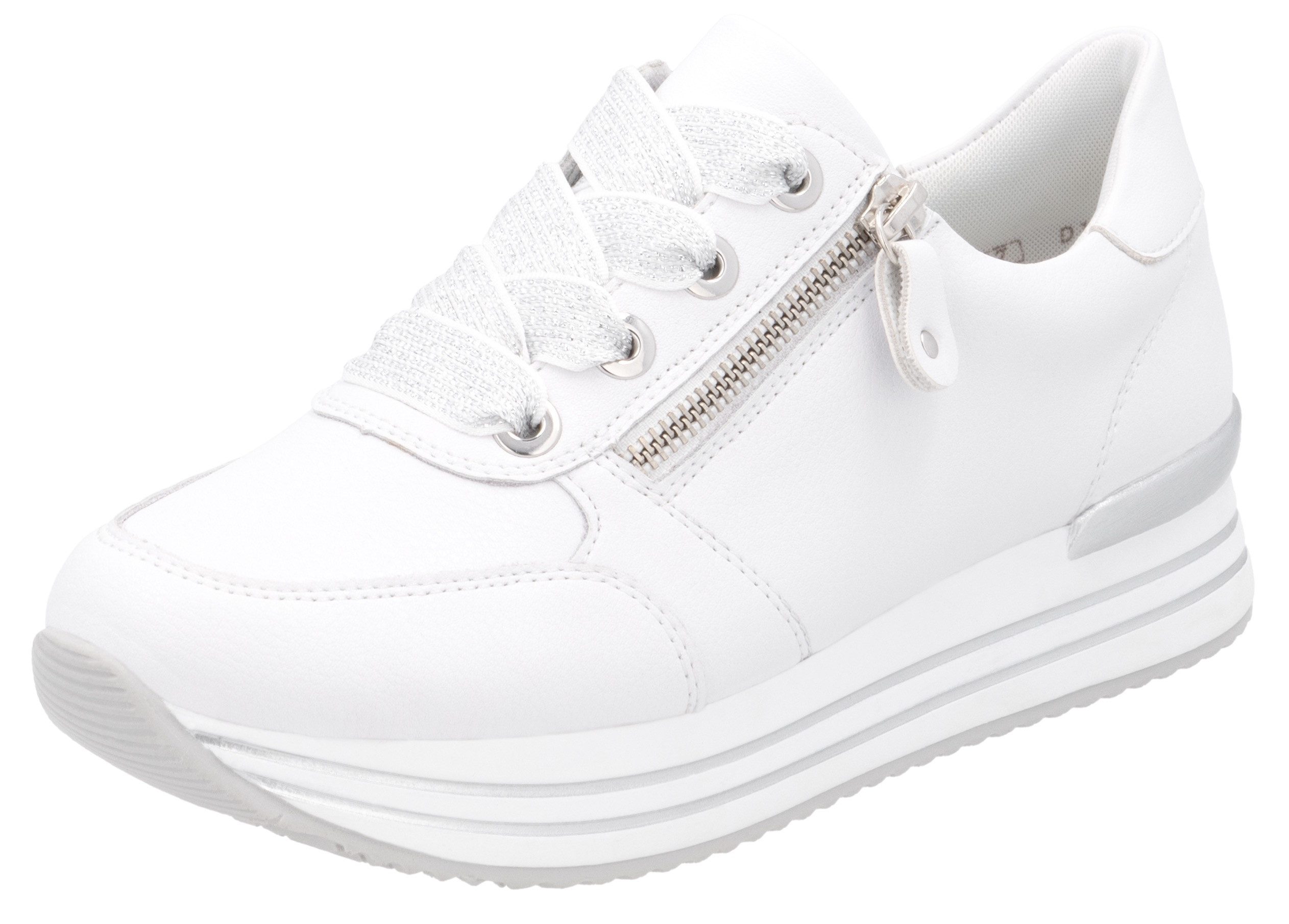 Remonte Plateausneaker, Freizeitschuh, Halbschuh, Schnürschuh mit günstig online kaufen