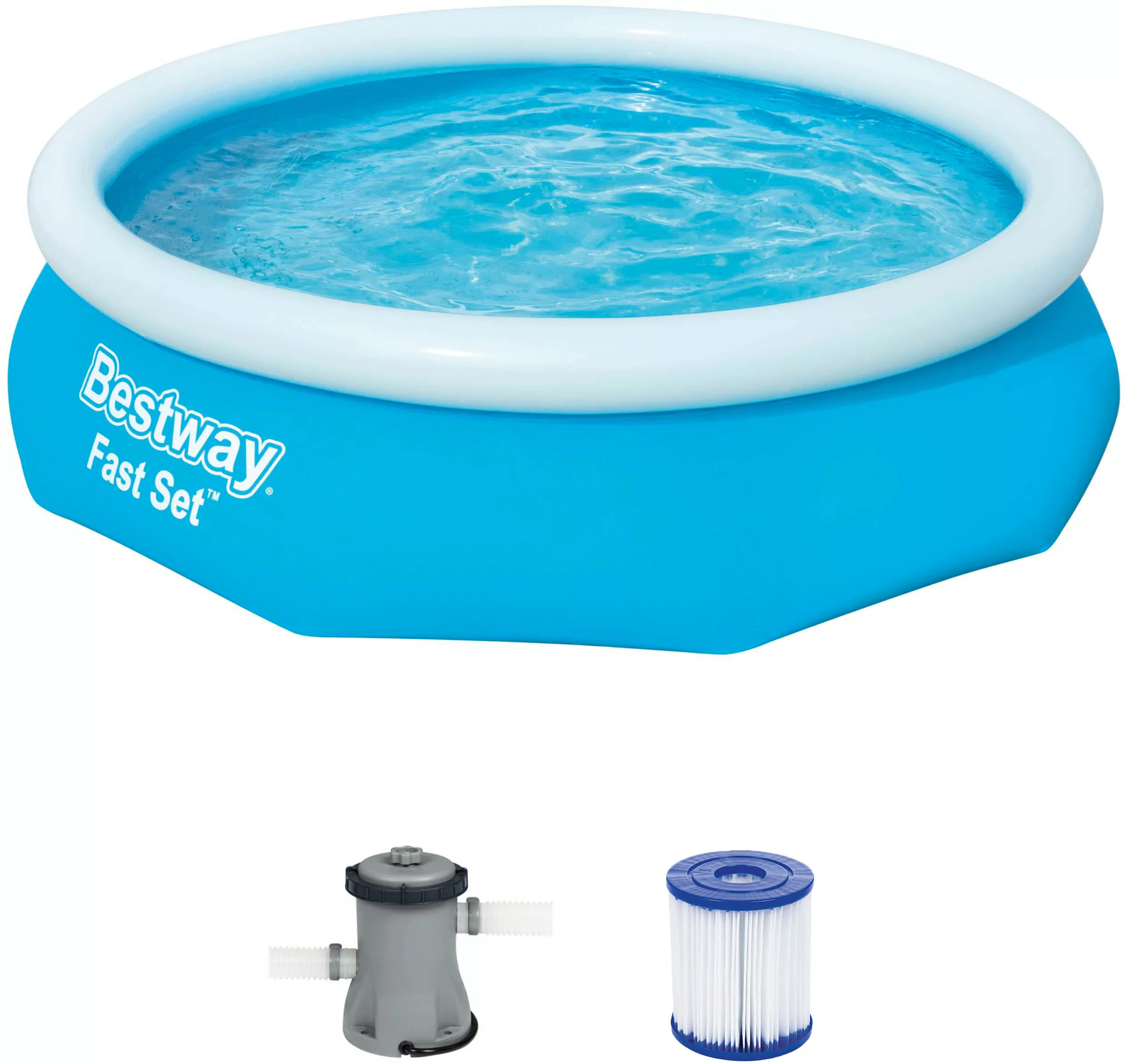Bestway Quick-Up Pool "Fast Set Pool", (Set), 305x76 cm, inkl. Filterpumpe günstig online kaufen