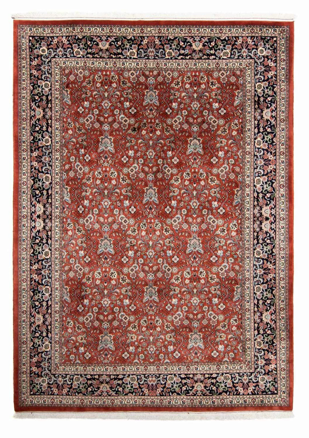 morgenland Wollteppich »Moud Blumenmuster Rosso 285 x 199 cm«, rechteckig, günstig online kaufen