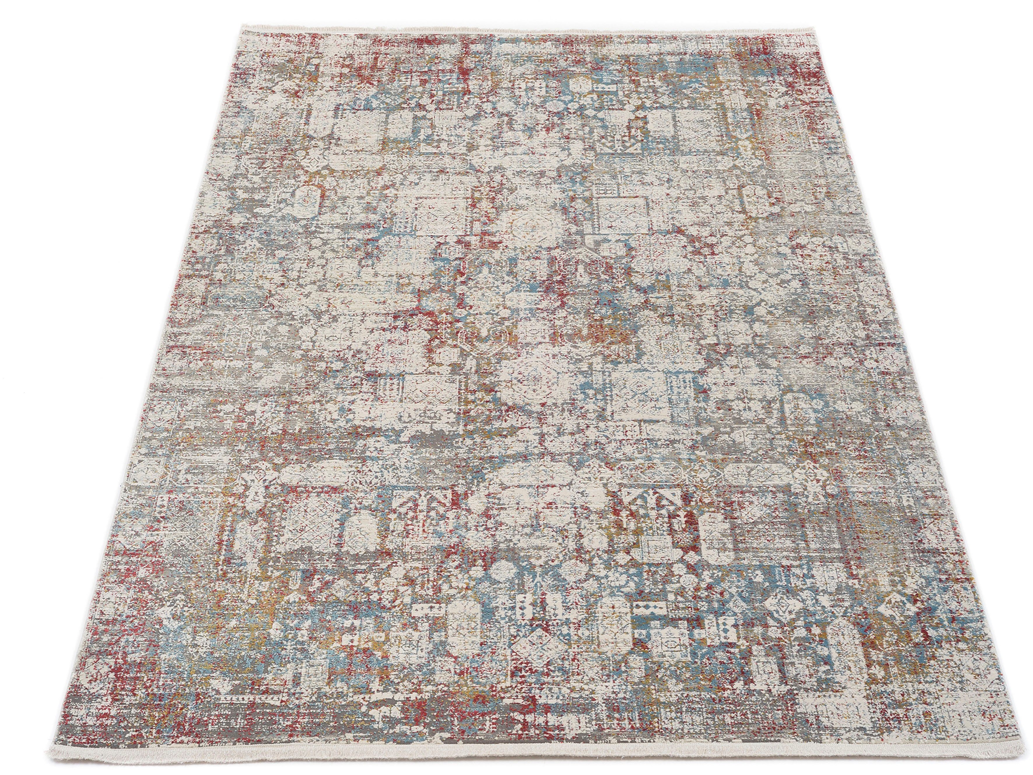 Musterring Teppich   ¦ grau ¦ Viskose,Synthetische Fasern ¦ Maße (cm): B: 2 günstig online kaufen