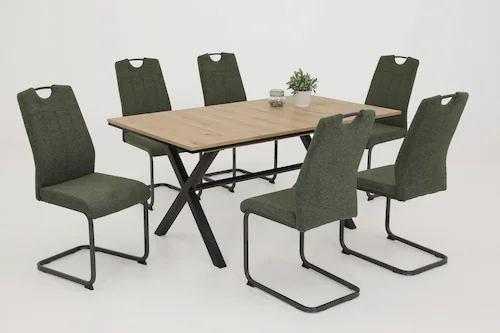 HELA Freischwinger "CHRISTINA", (Set), 4 St., Webstoff, 1, 2 oder 4 Stück, günstig online kaufen