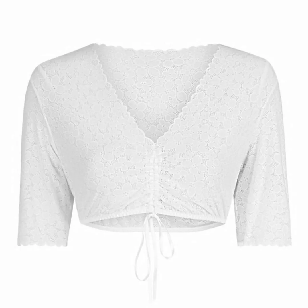 Nina Von C. Dirndlbluse Halbarm Bluse Traditionell 'Amanella' 18463958, W günstig online kaufen