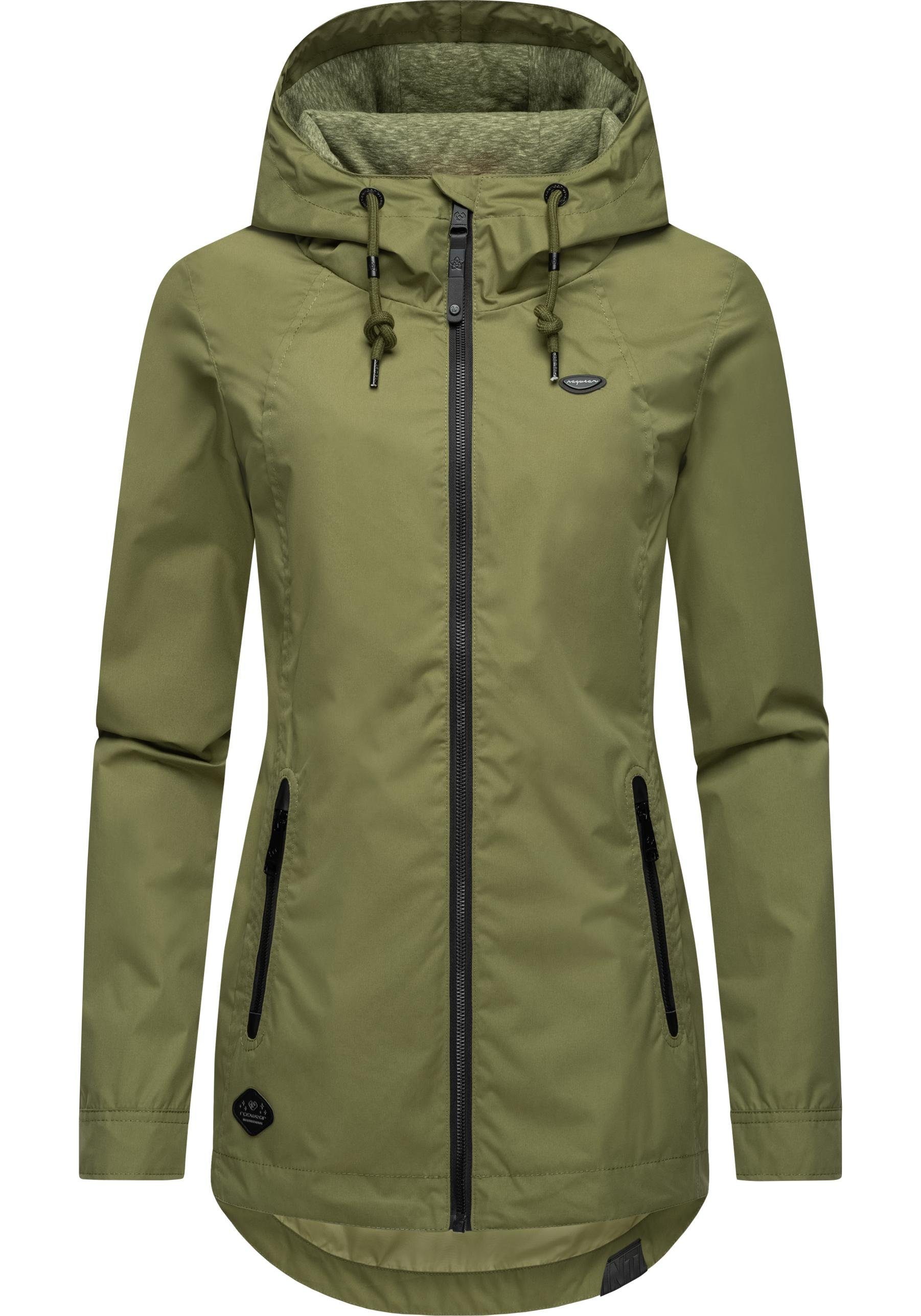 Ragwear Outdoorjacke "Zuzka", mit Kapuze, stylische Übergangsjacke mit groß günstig online kaufen