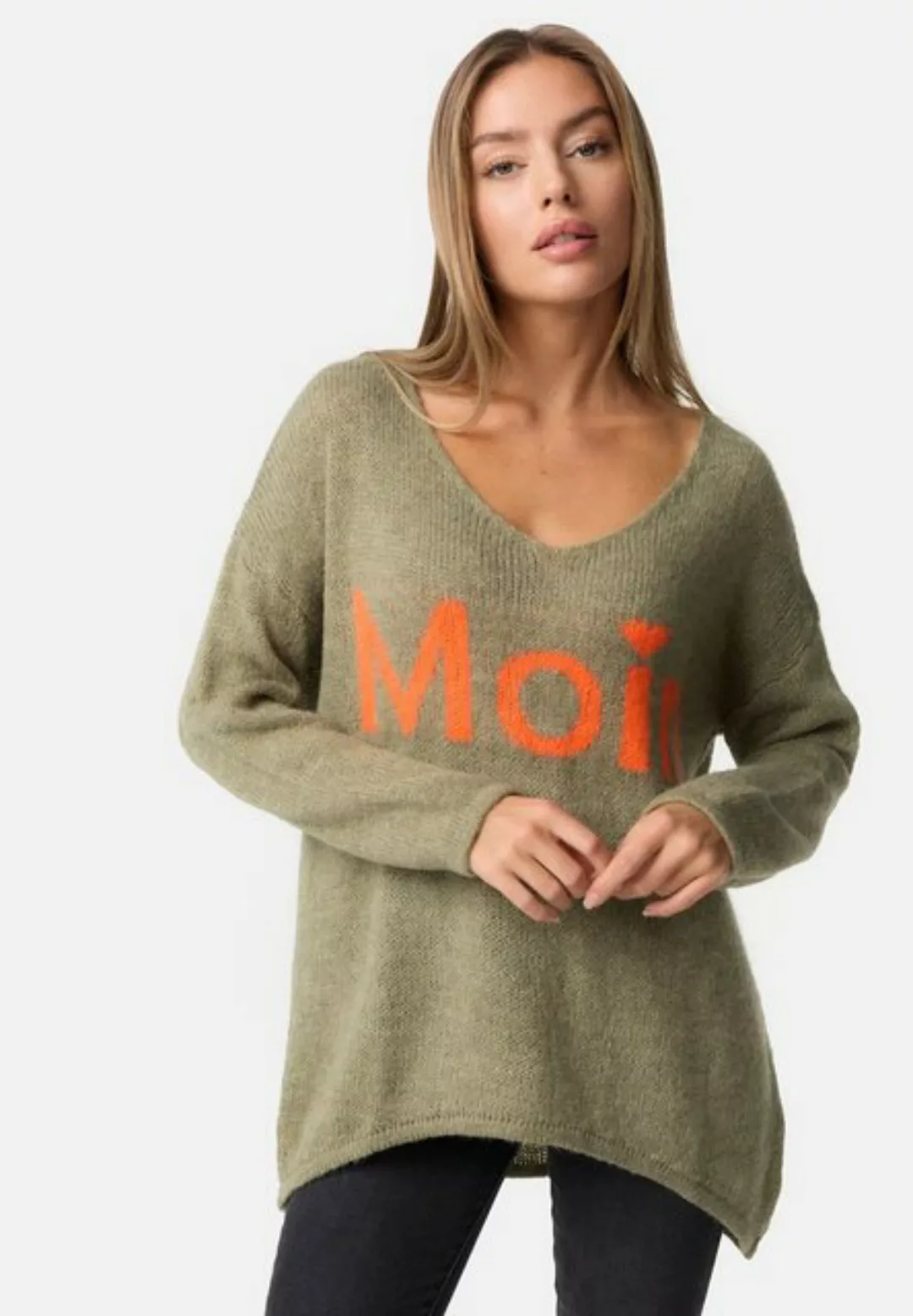 PM SELECTED Wollpullover PM76 (Kuscheliger Strickpullover Winter Pullover) günstig online kaufen