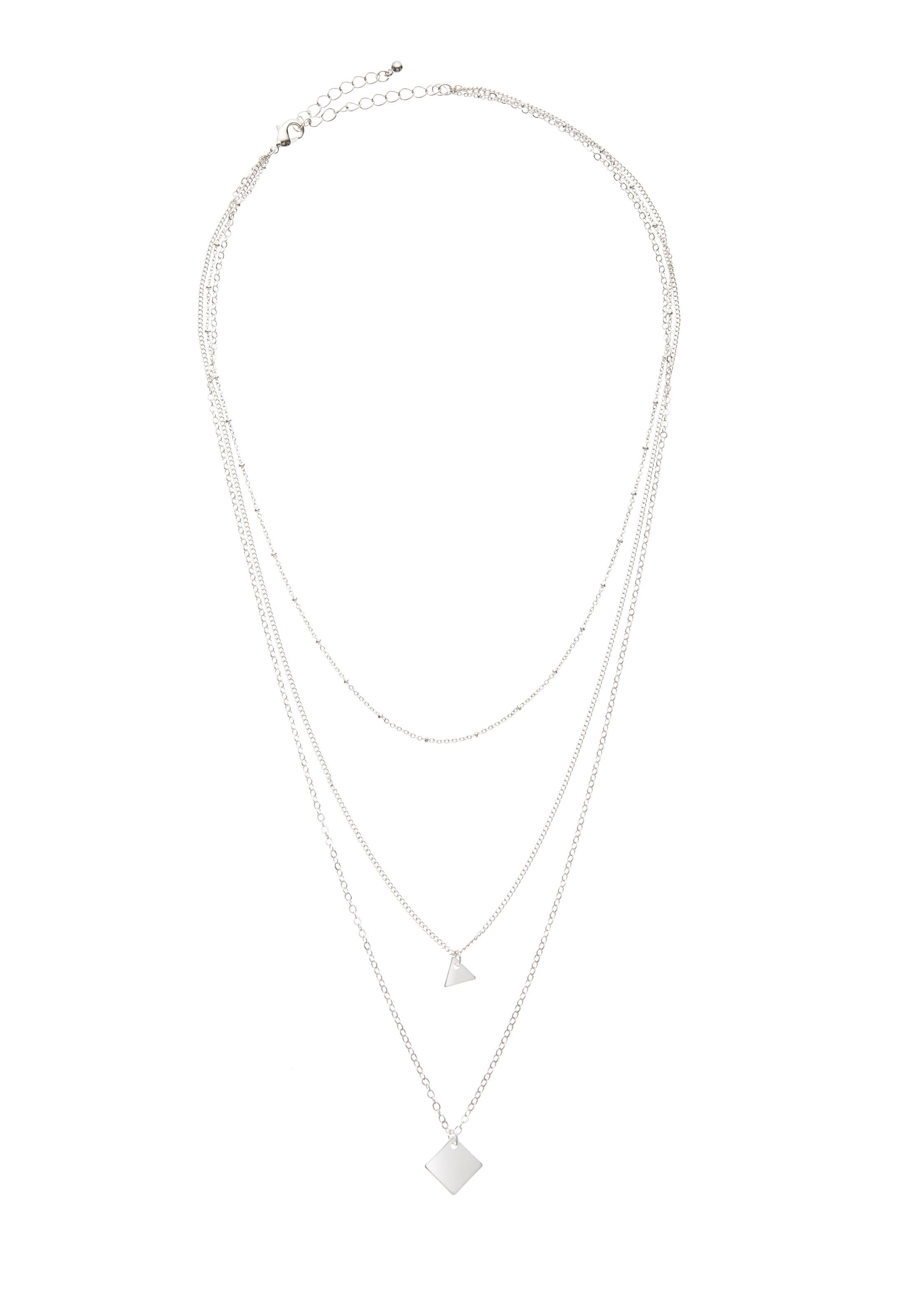 LASCANA Kette mit Anhänger, mehrreihiges Kettenset, günstig online kaufen