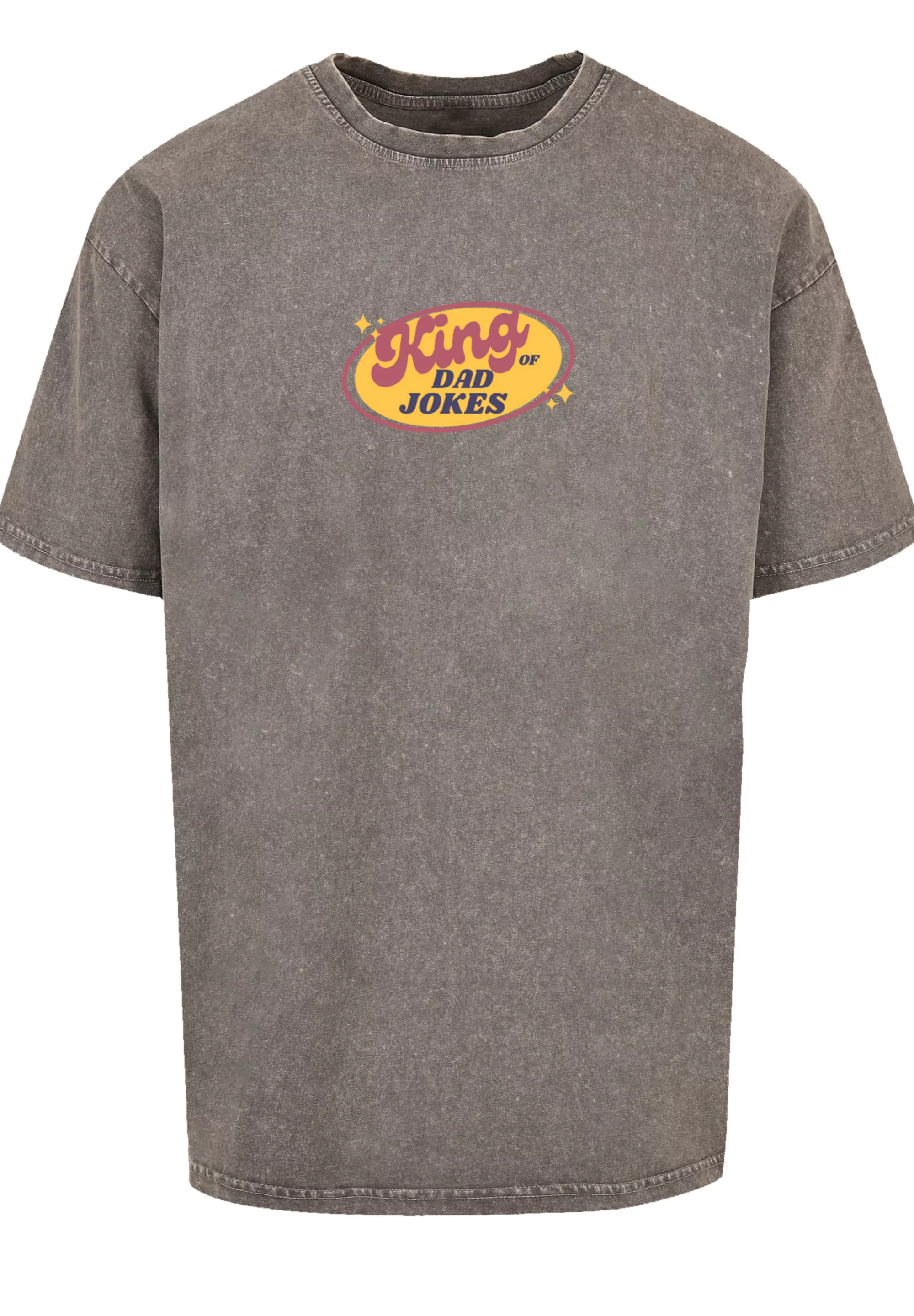 F4NT4STIC T-Shirt "King of Dad Jokes Witziges Vatertagsmotiv", Premium Qual günstig online kaufen