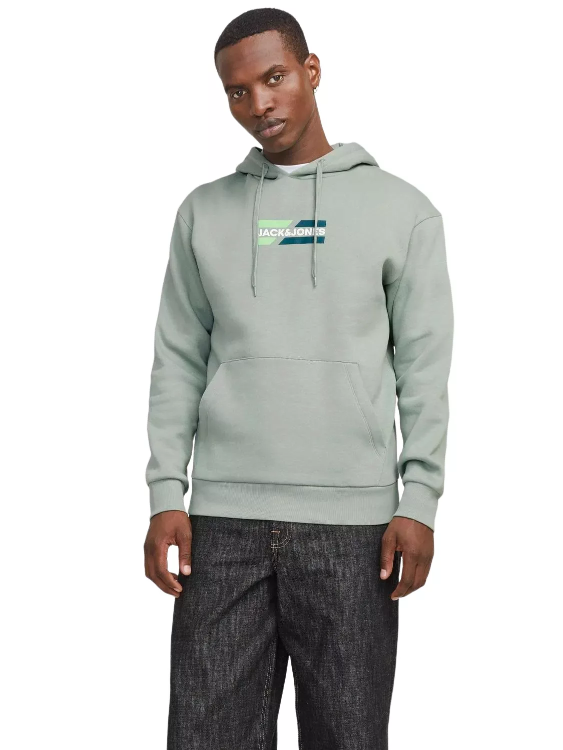 Jack & Jones Kapuzensweatshirt "JJECORP GRAPHIC SWEAT HOOD NOOS", mit Logo günstig online kaufen