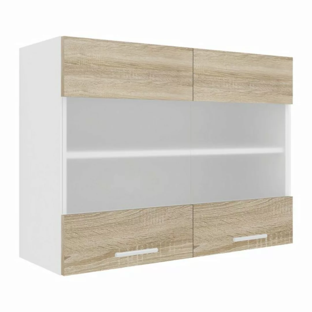 VCM Hängeschrank Küchenschrank B. 80 cm Hängeschrank Küche Esilo (1-St) günstig online kaufen