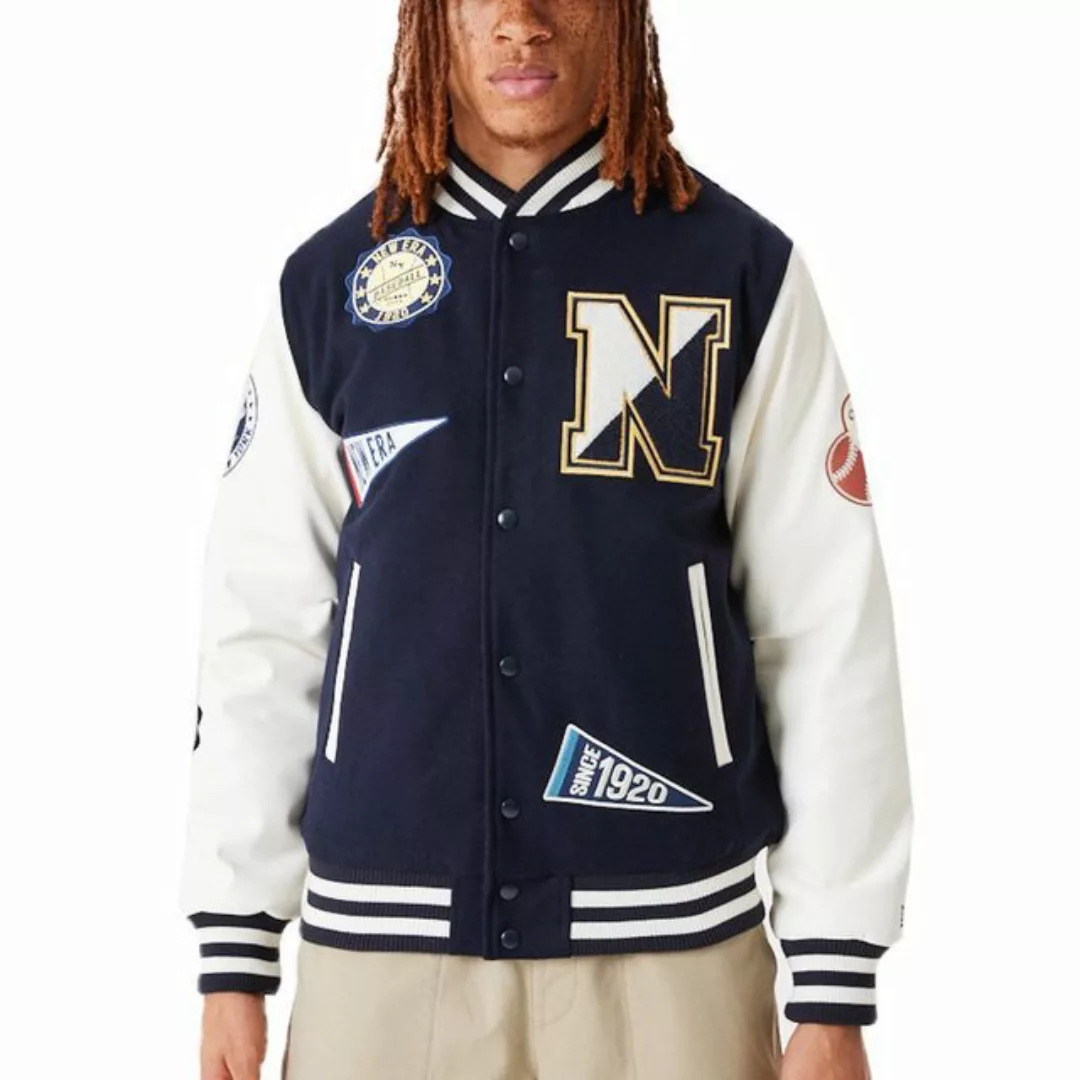 New Era Collegejacke Varsity College Heritage All Over Patch günstig online kaufen