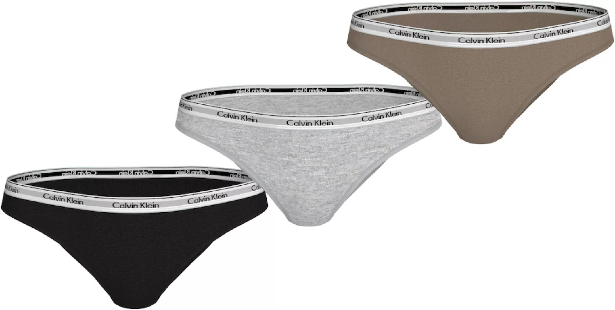 Calvin Klein Underwear Bikinislip "3 PACK BIKINI (LOW-RISE)", (Packung, 3 S günstig online kaufen