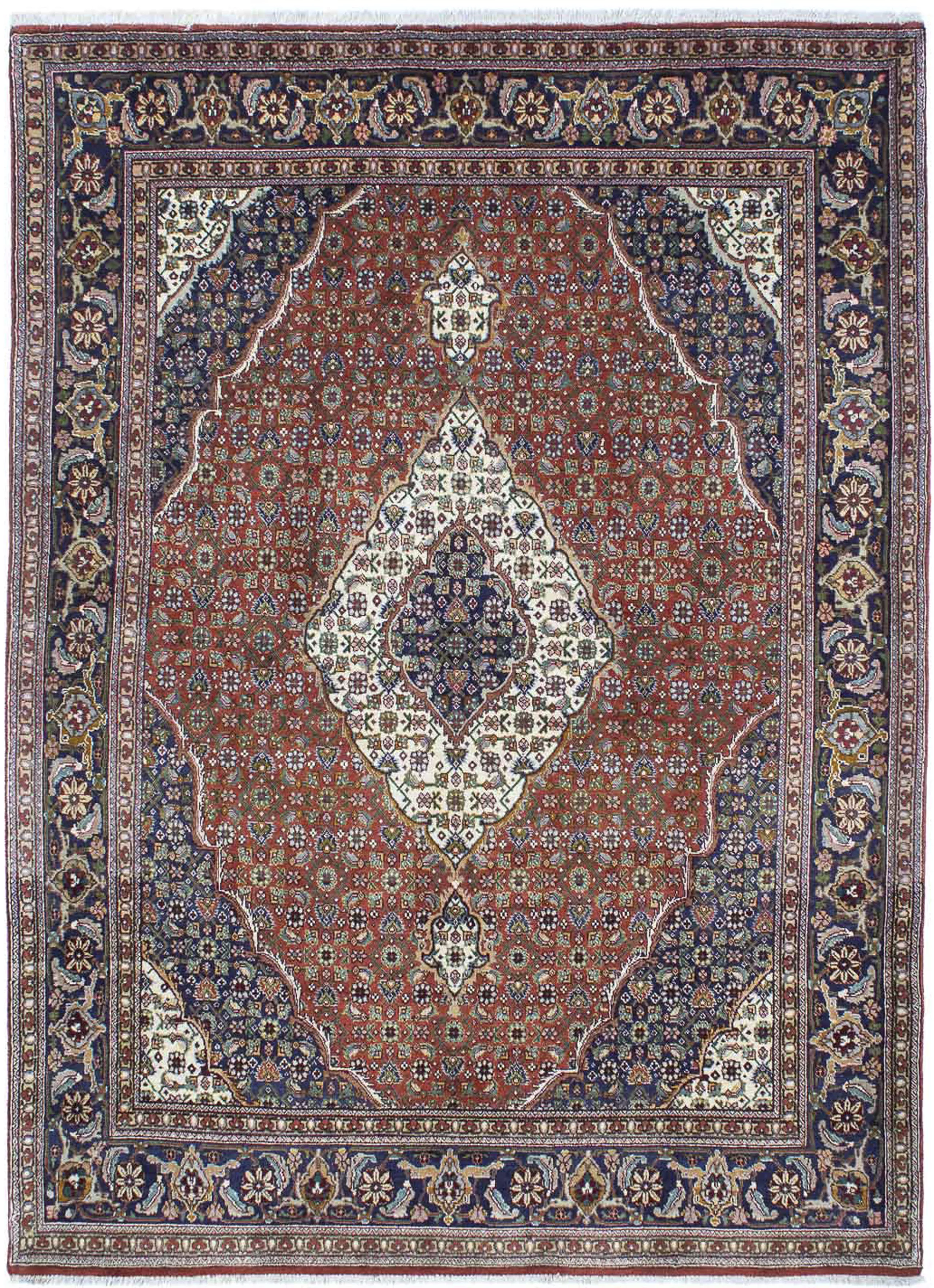 morgenland Orientteppich »Perser - Täbriz - 209 x 152 cm - rost«, rechtecki günstig online kaufen