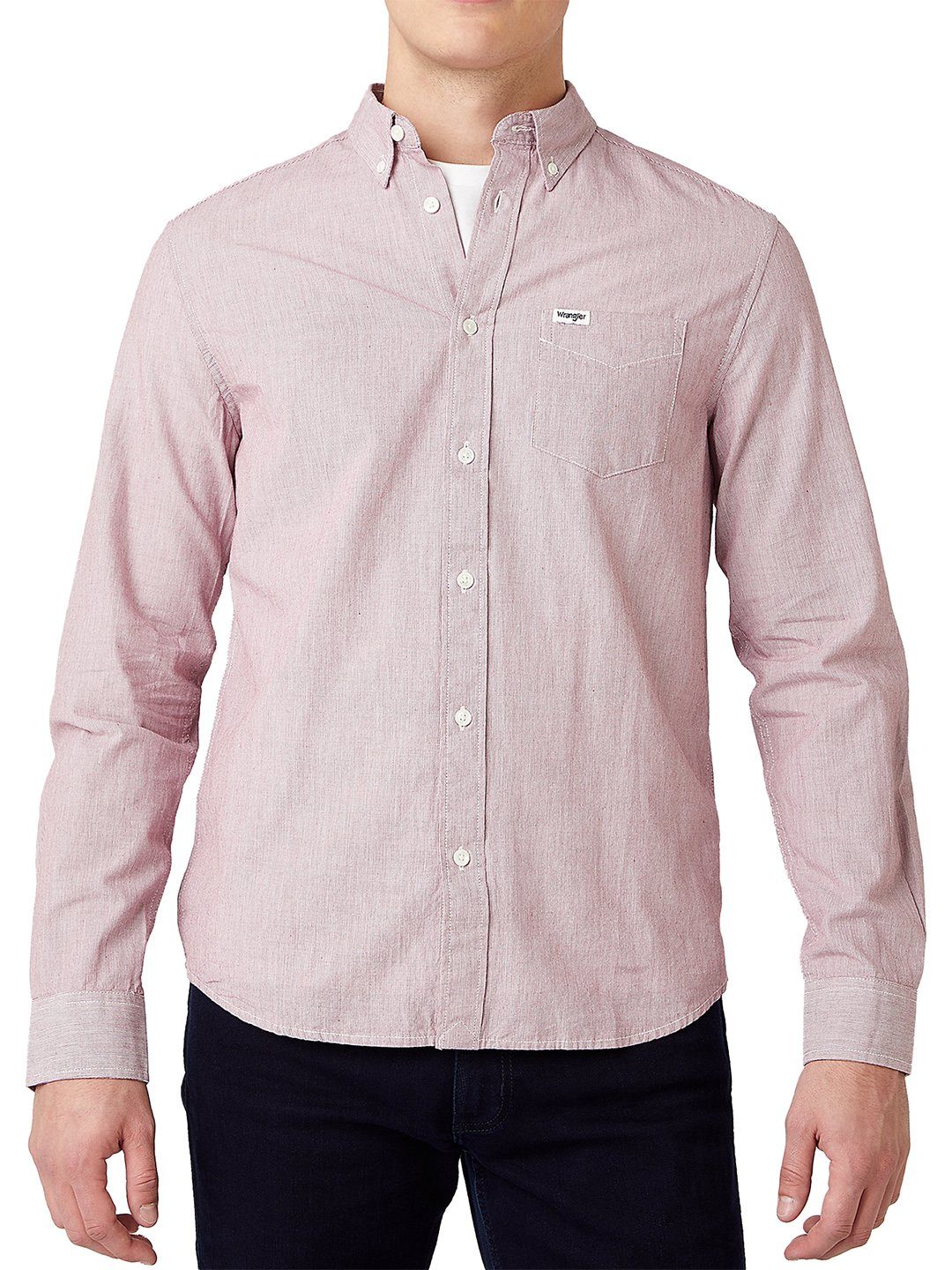 Wrangler Langarmhemd Regular Fit Freizeithemd - günstig online kaufen