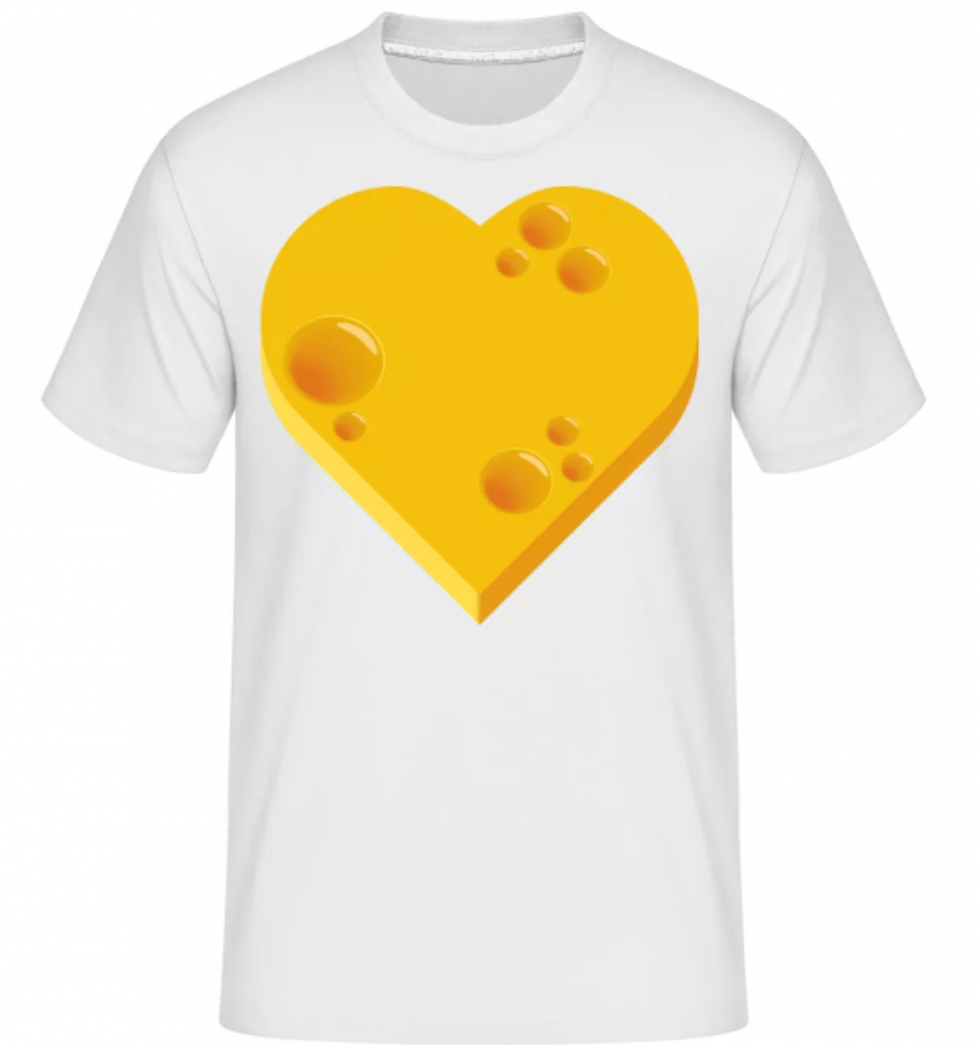 Käse Herz · Shirtinator Männer T-Shirt günstig online kaufen