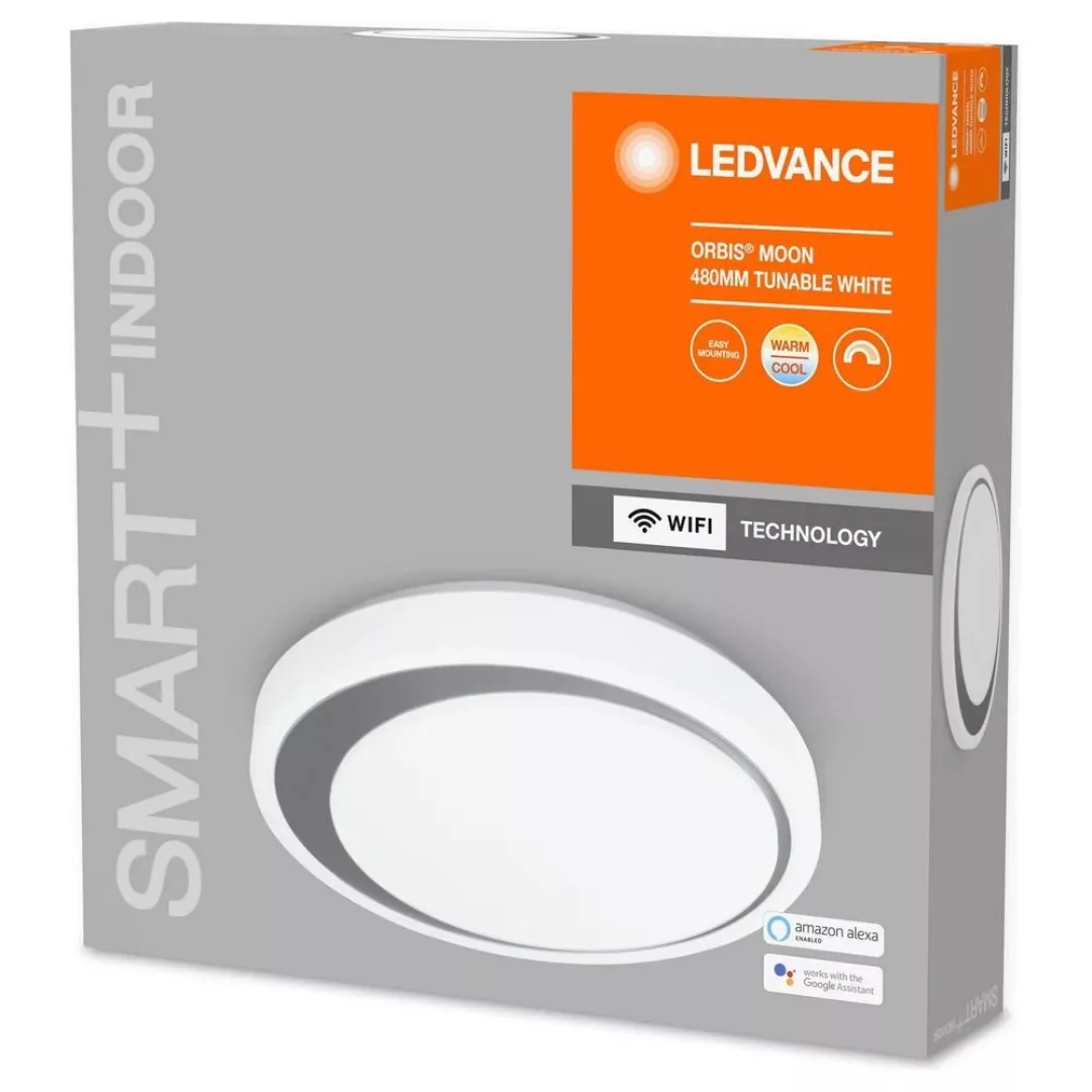 LEDVANCE SMART+ WiFi Orbis Moon CCT 48cm grau günstig online kaufen