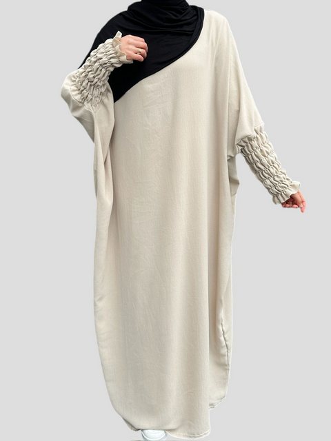 Aymasal Maxikleid Abaya Aliyah Schmetterling Kleid Kaftan Islamische Gebets günstig online kaufen
