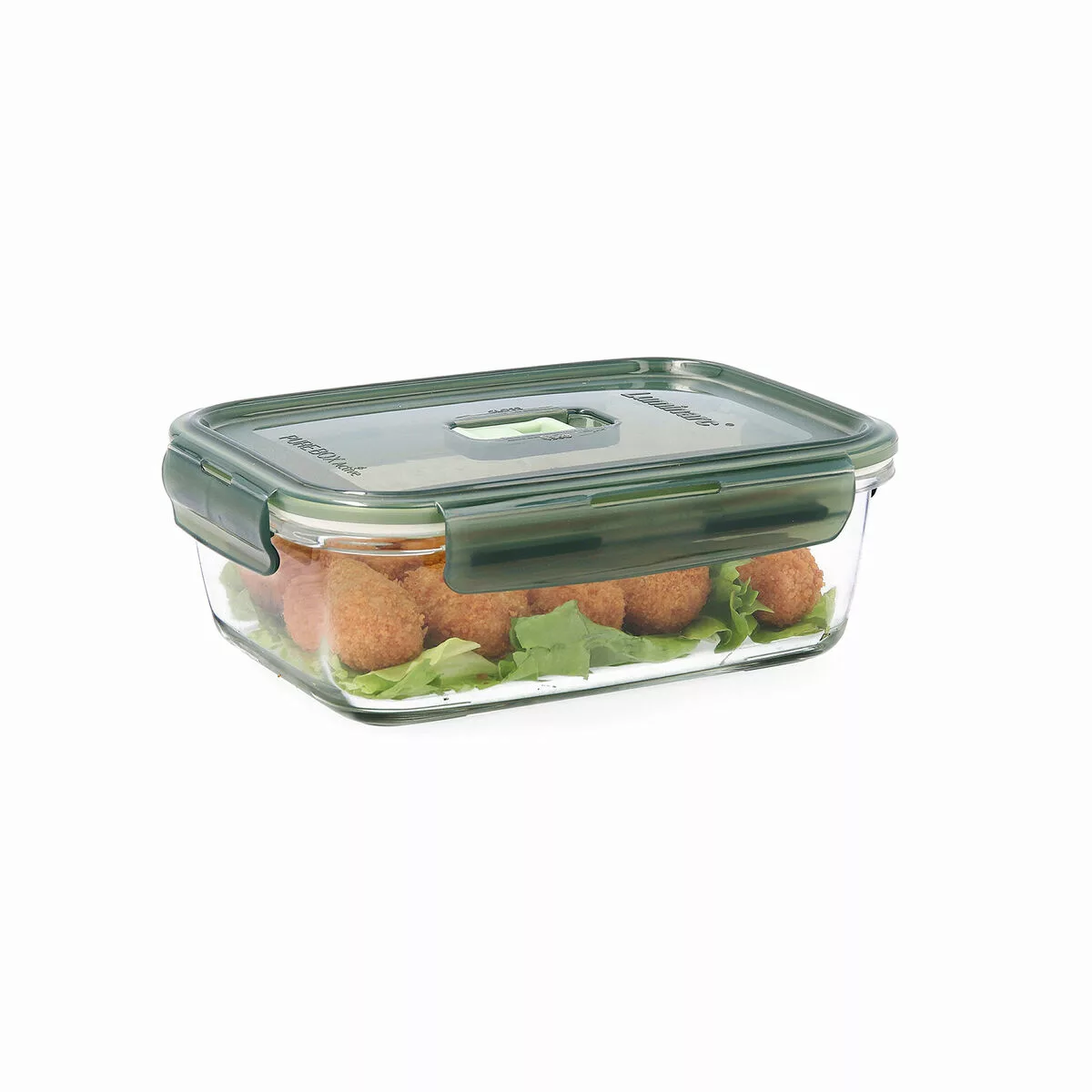 Lunchbox Hermetisch Luminarc Pure Box 19 X 13 Cm 1,22 L Dunkelgrün Glas (6 günstig online kaufen
