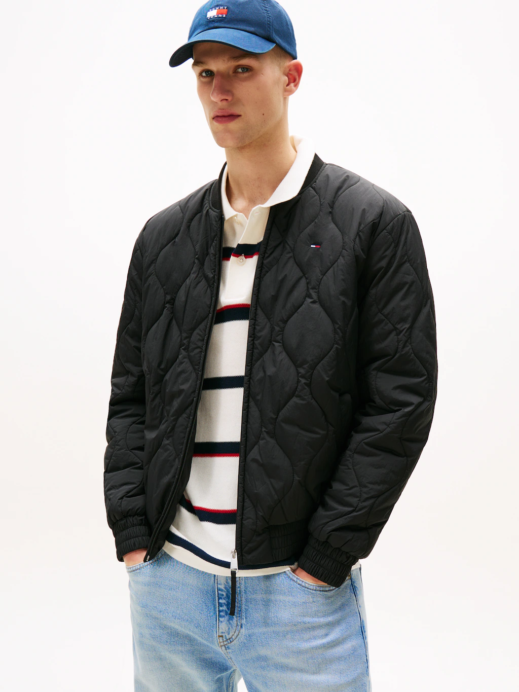 Tommy Jeans Bomberjacke "TJM LW QUILTED BOMBER JACKET EXT", ohne Kapuze, Mi günstig online kaufen