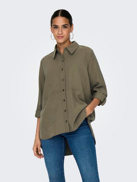 JACQUELINE de YONG Blusenshirt Bluse Hemdkragen Voluminöse Ärmel Bündchen 8 günstig online kaufen