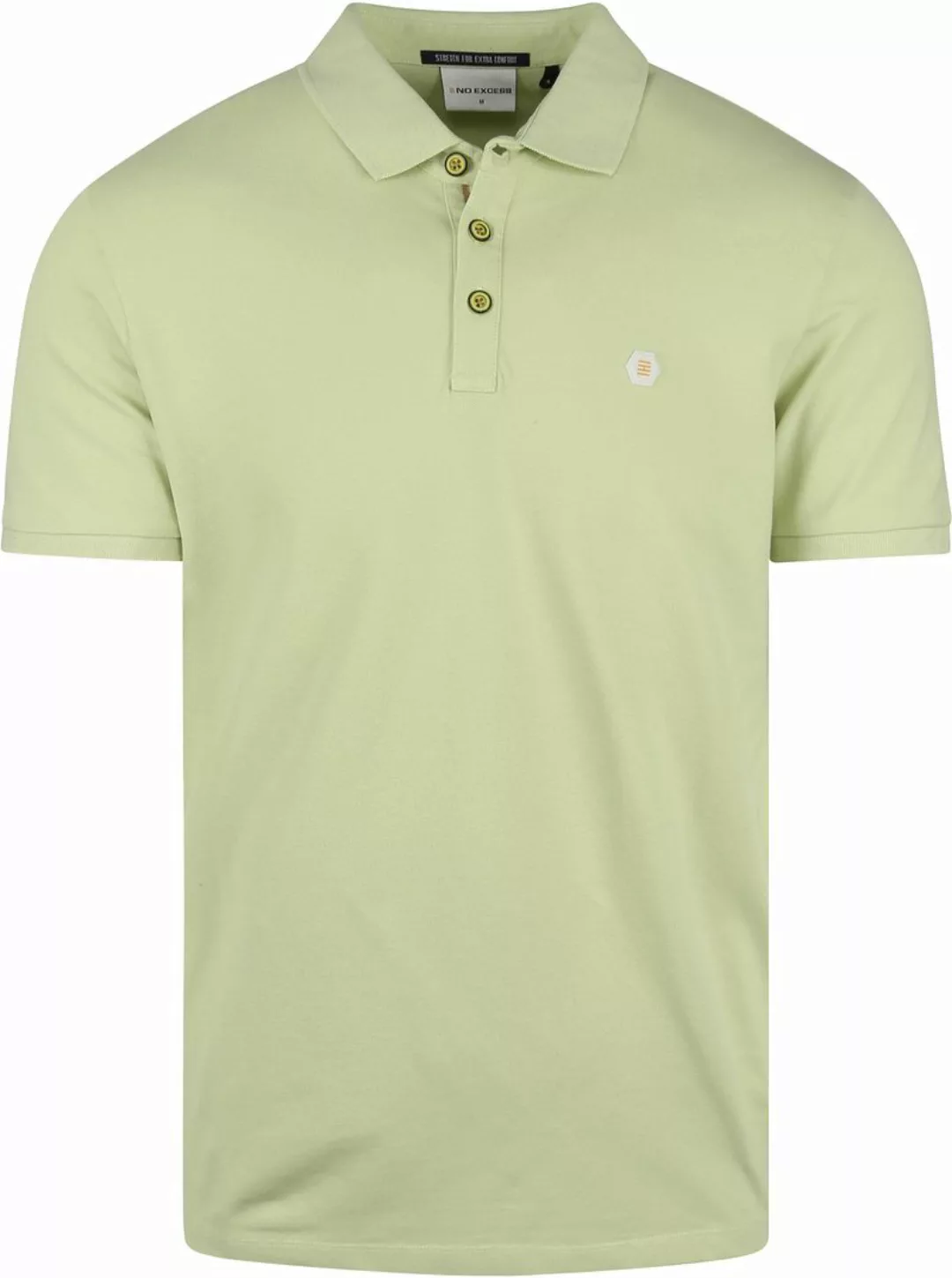 No Excess Polo Shirt Minzgrün - Größe L günstig online kaufen