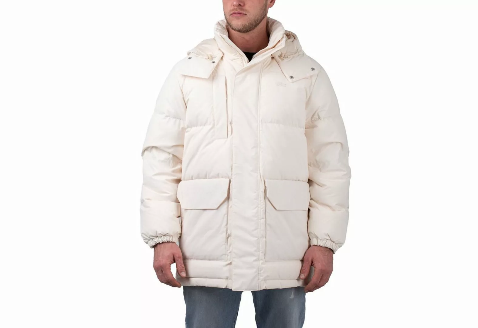 Lacoste Daunenjacke Lacoste Midi Puffer günstig online kaufen