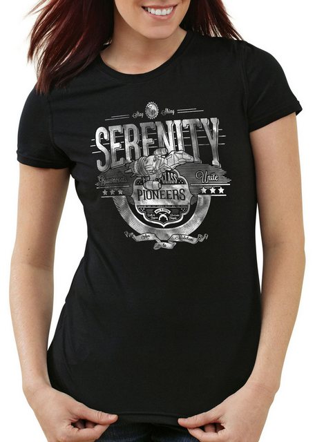 style3 T-Shirt Serenity Firefly aufbruch allianz raumschiff günstig online kaufen