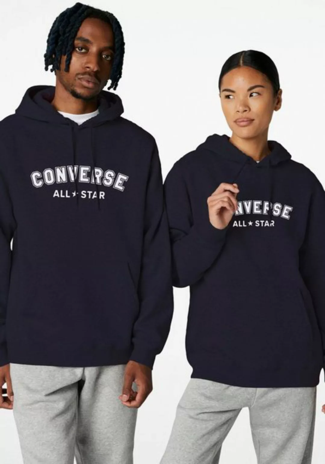 Converse Sweatshirt UNISEX WORDMARK BRUSHED BACK FLEECE günstig online kaufen