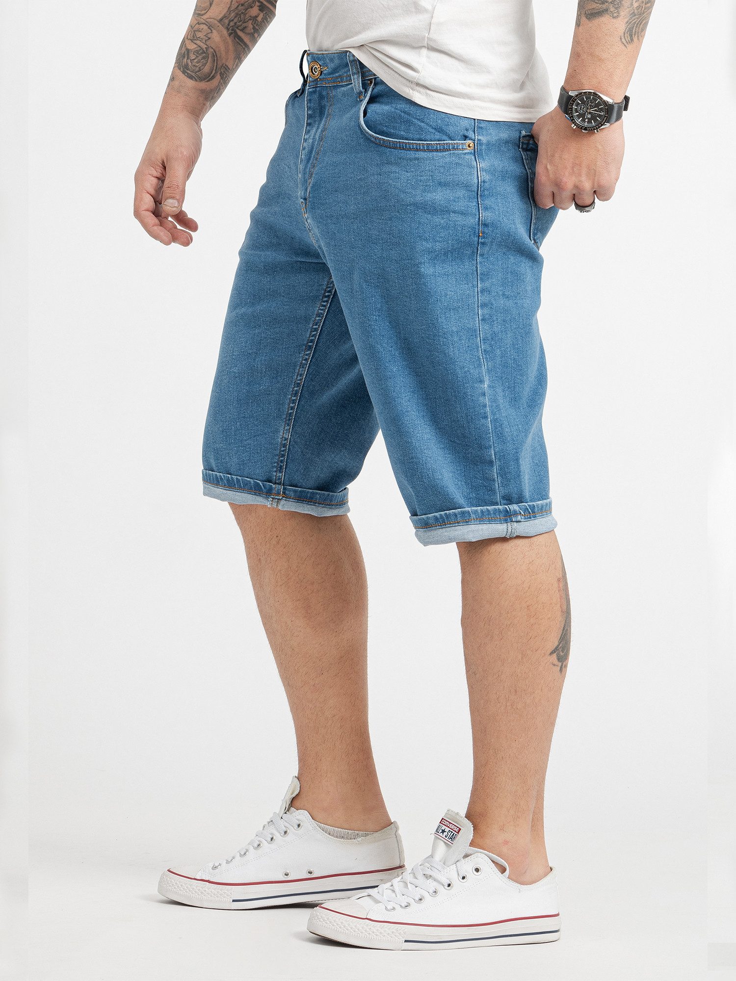Rock Creek Bermudas Herren Shorts Jeansshorts günstig online kaufen
