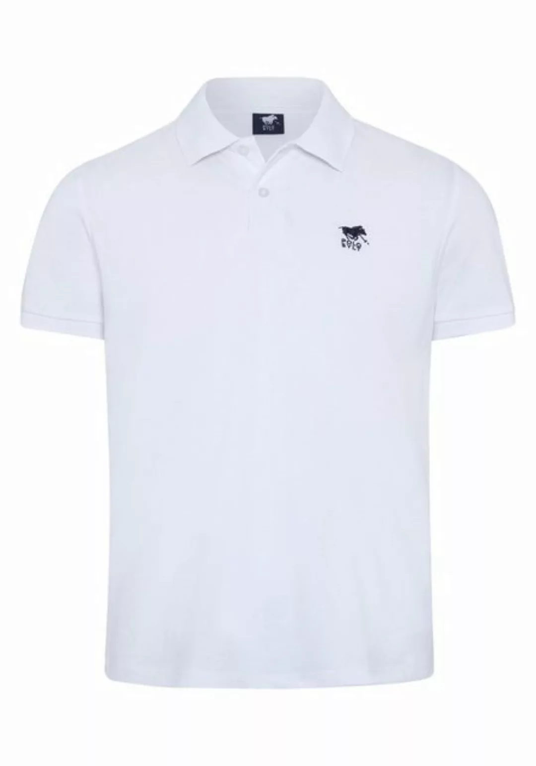 Polo Sylt Poloshirt mit Label-Stickerei günstig online kaufen