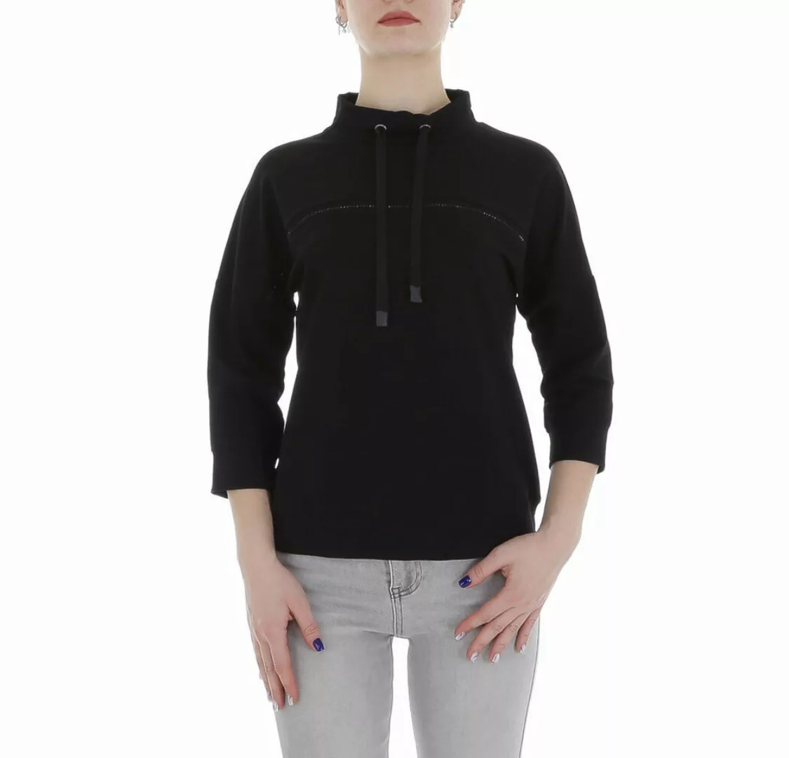 Ital-Design Sweatshirt Damen Freizeit (85987244) Glitzer Stretch Sweatshirt günstig online kaufen