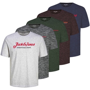 Jack & Jones  T-Shirt T-Shirt Erik Kurzarmshirt 5er pack günstig online kaufen