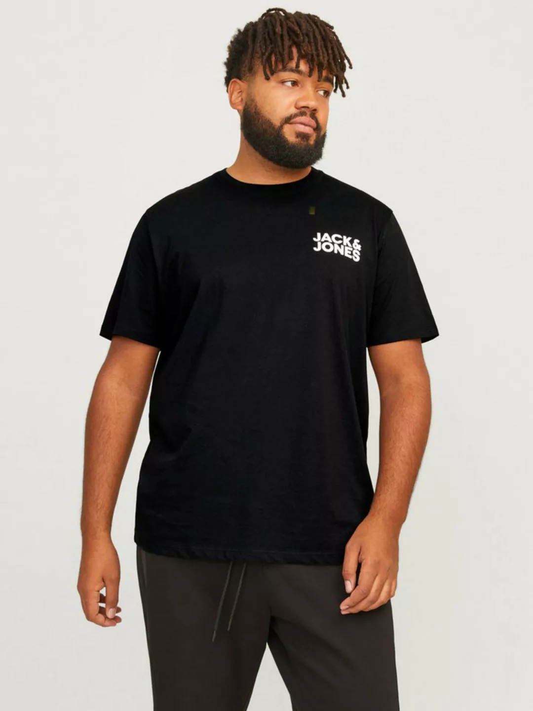 Jack & Jones PlusSize T-Shirt JJECORP LOGO TEE SS O-NECK NOOS PLS mit Logo günstig online kaufen