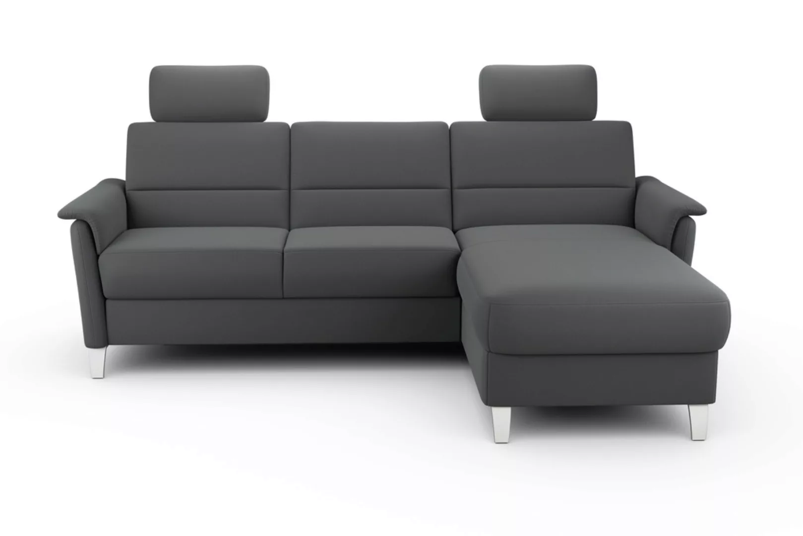 sit&more Ecksofa »Palmera L-Form«, Federkern, wahlweise mit Bettfunktion un günstig online kaufen