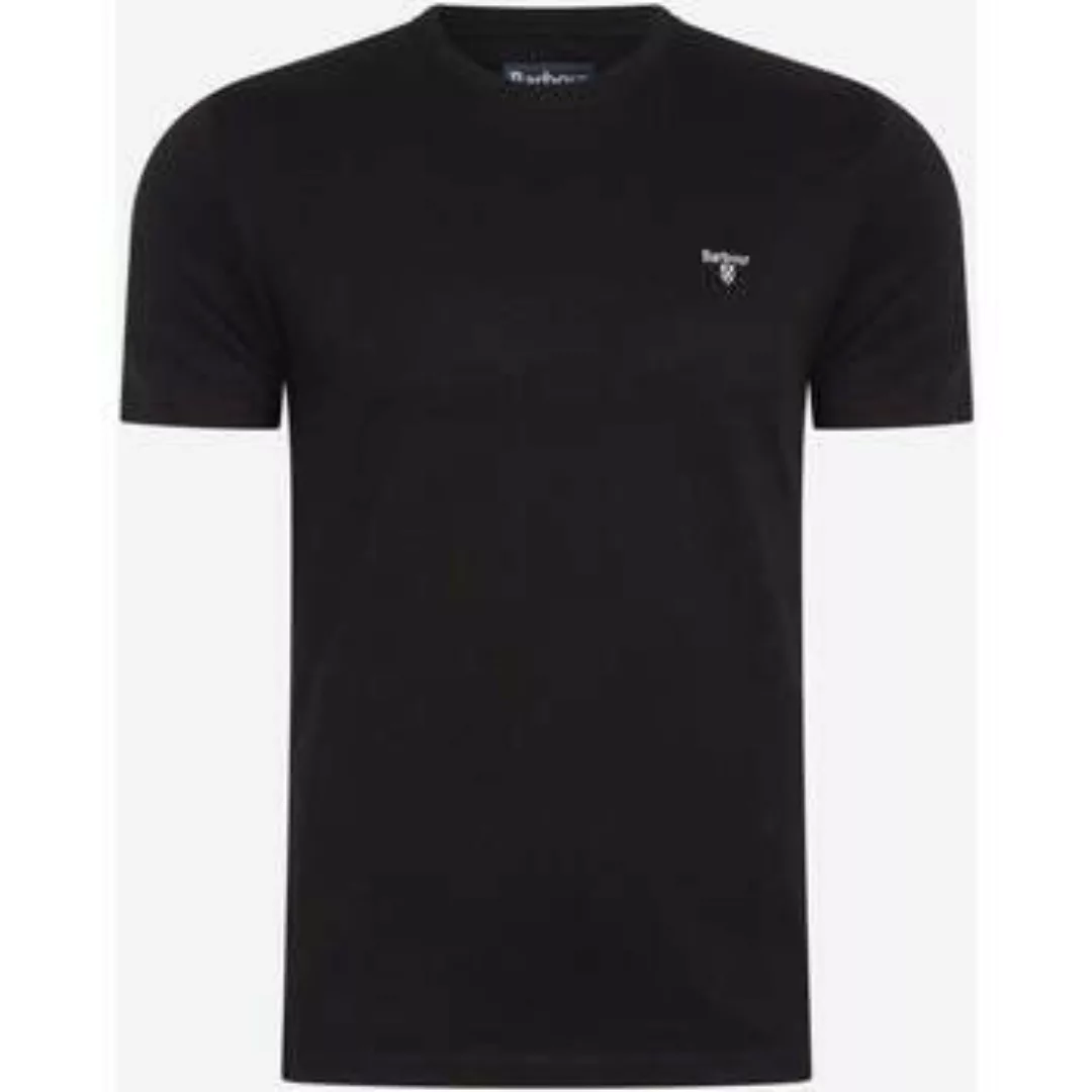 Barbour  T-Shirts & Poloshirts Essential Sport-T-Shirt – Schwarz günstig online kaufen