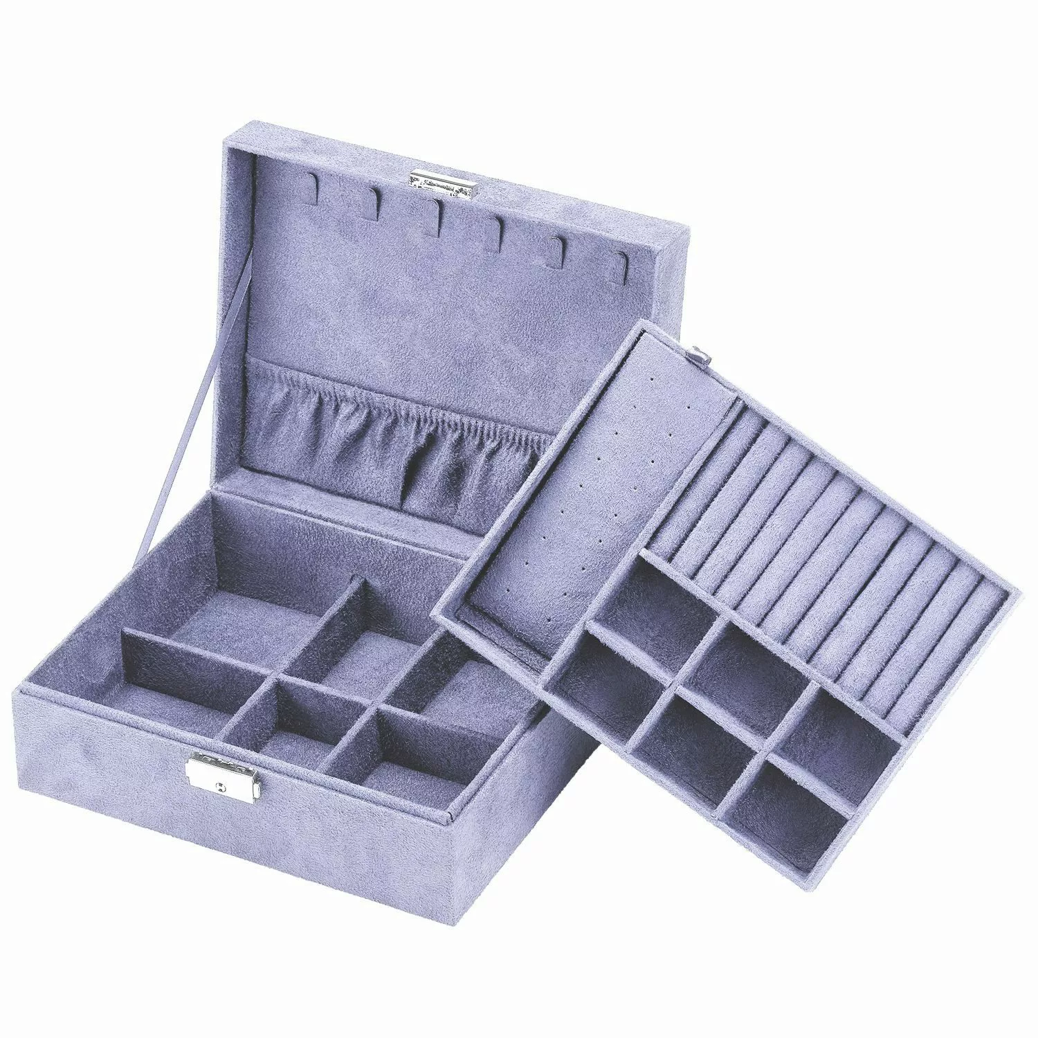 Intirilife Schmuckkasten (hochwertige Juwelenbox Schmuckschatulle Accessoir günstig online kaufen