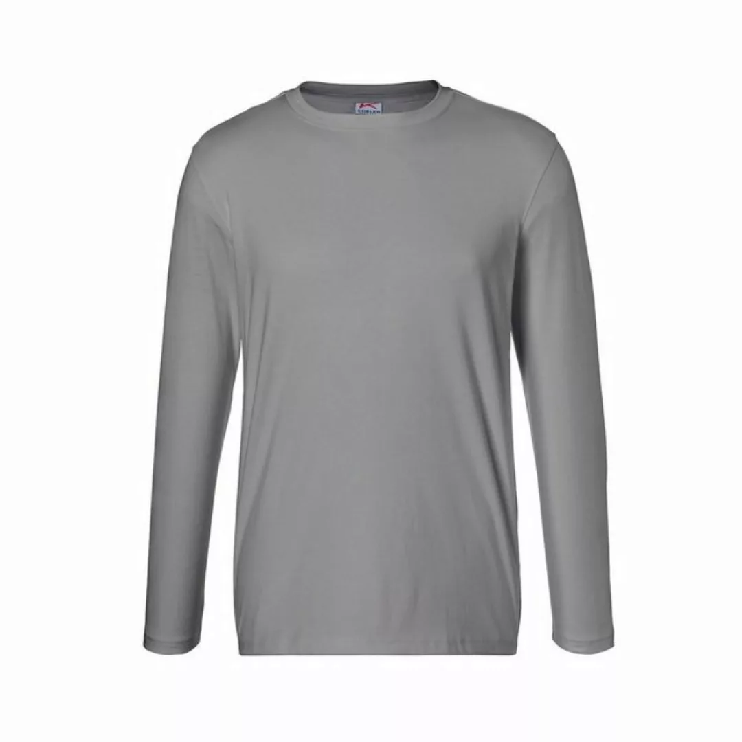 Kübler Longsleeve Kübler Shirts Longsleeve mittelgrau günstig online kaufen