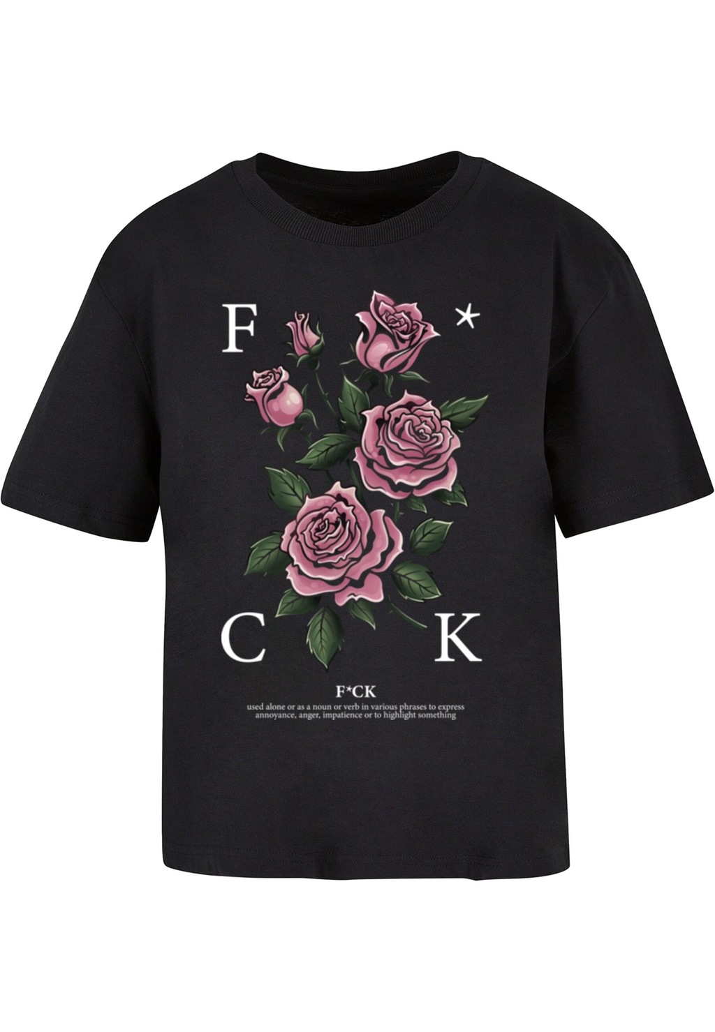 Miss Tee T-Shirt "Miss Tee F*cking Roses Tee" günstig online kaufen