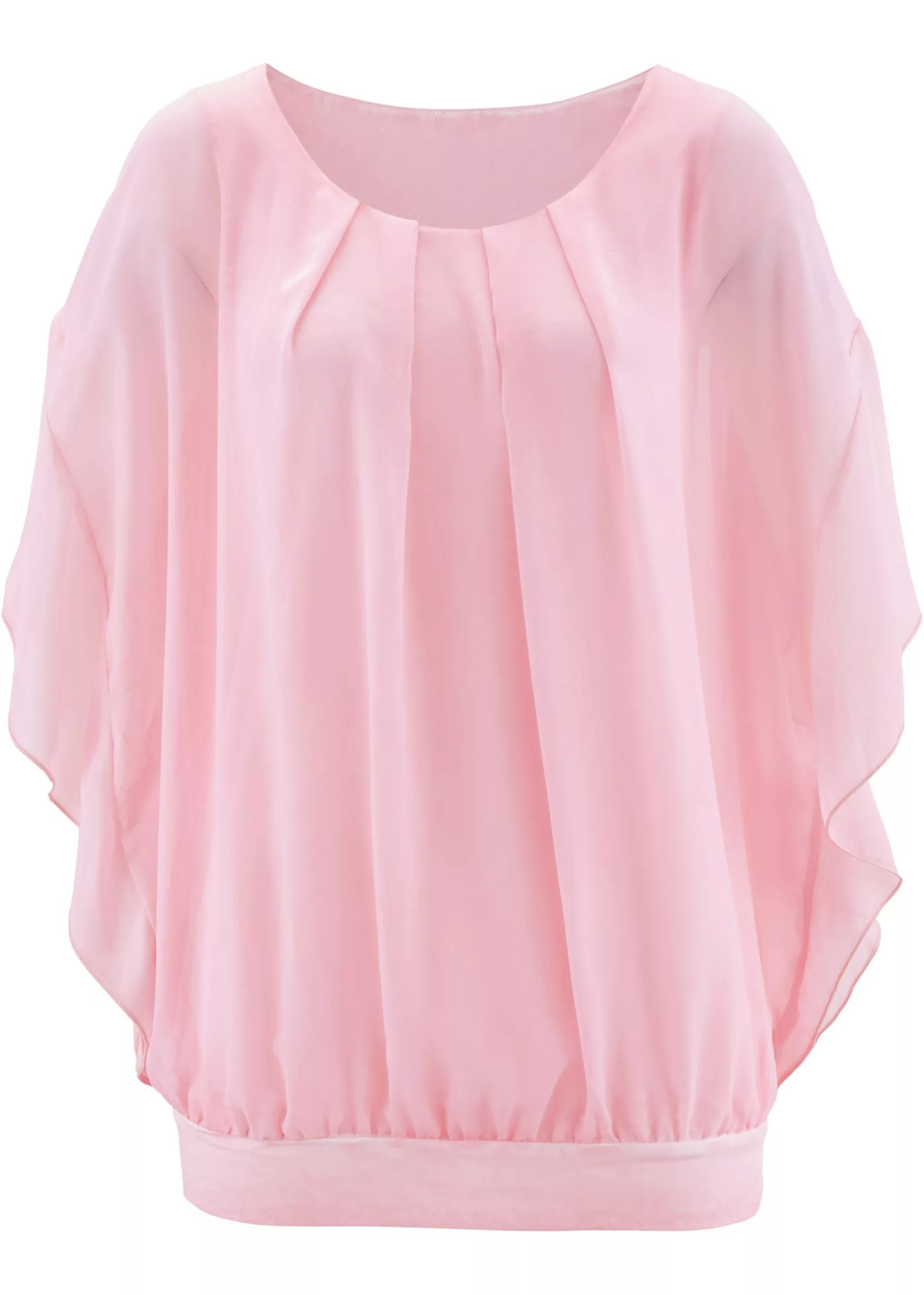 Chiffon- Tunika mit Untertop günstig online kaufen