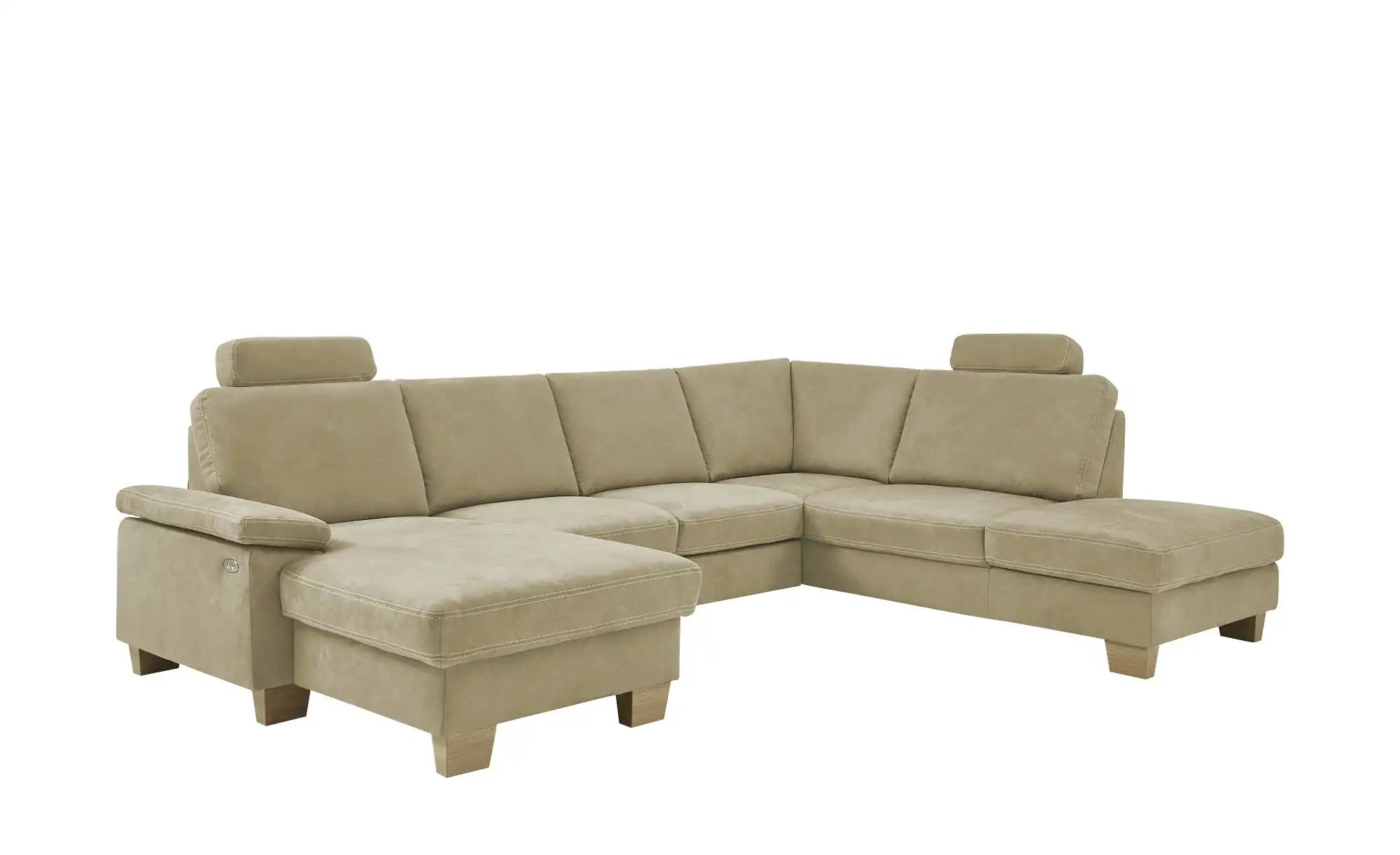 meinSofa Wohnlandschaft  Samu ¦ grün ¦ Maße (cm): B: 316 H: 90 T: 235 Polst günstig online kaufen