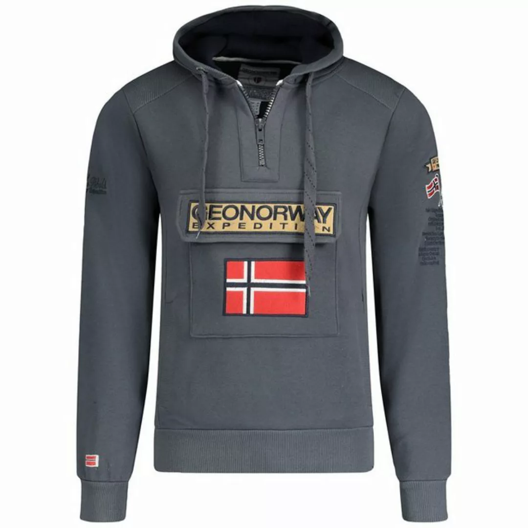 Geo Norway Kapuzenpullover Herren Hoodie brgymclass (Geographical Norway, 1 günstig online kaufen