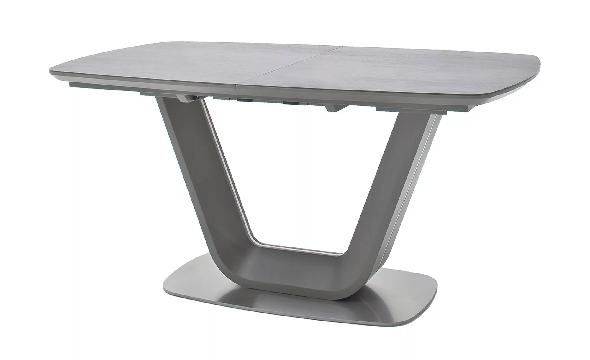 Keramik Säulentisch - grau - 90 cm - 76 cm - Tische > Esstische - Möbel Kra günstig online kaufen